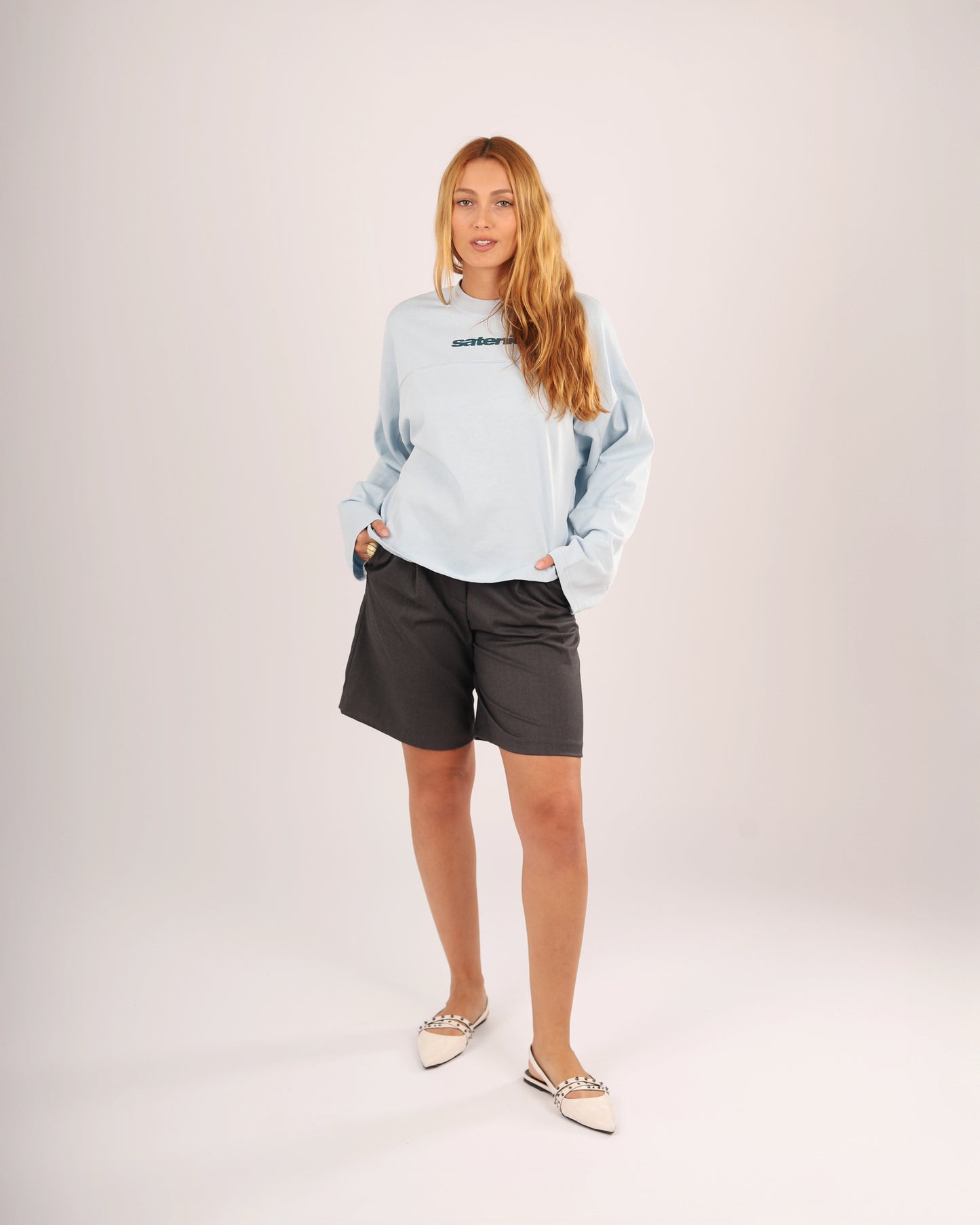 Satenier Blue Longsleeve