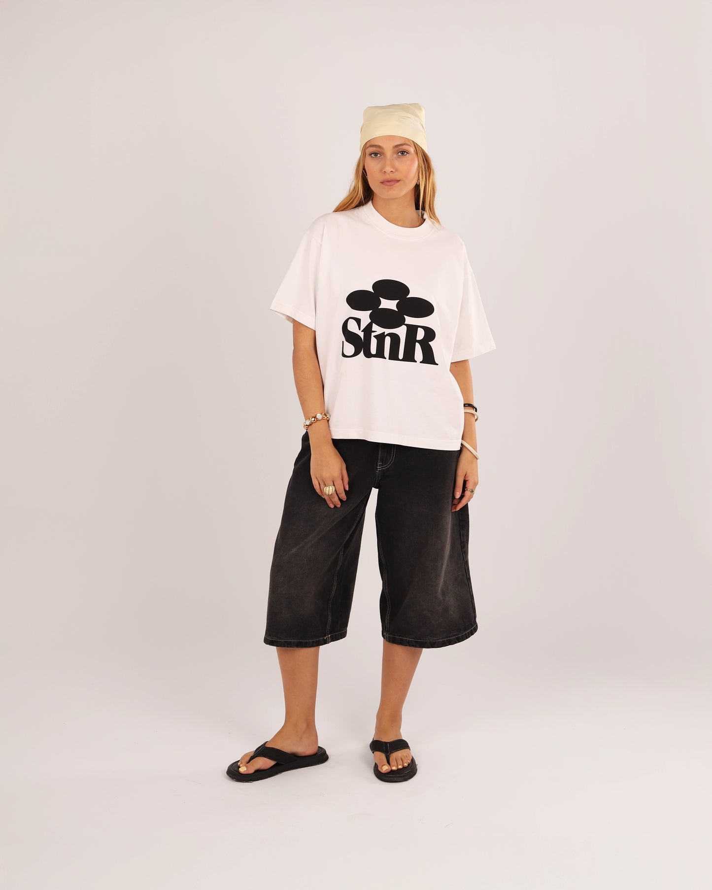 StnR White Tee
