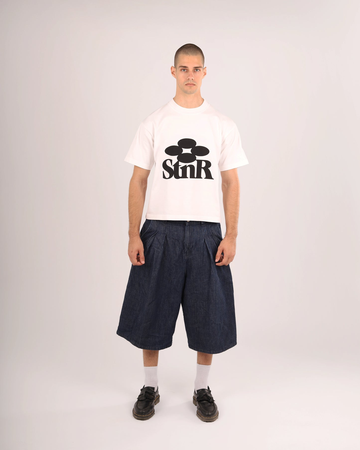 StnR White Tee
