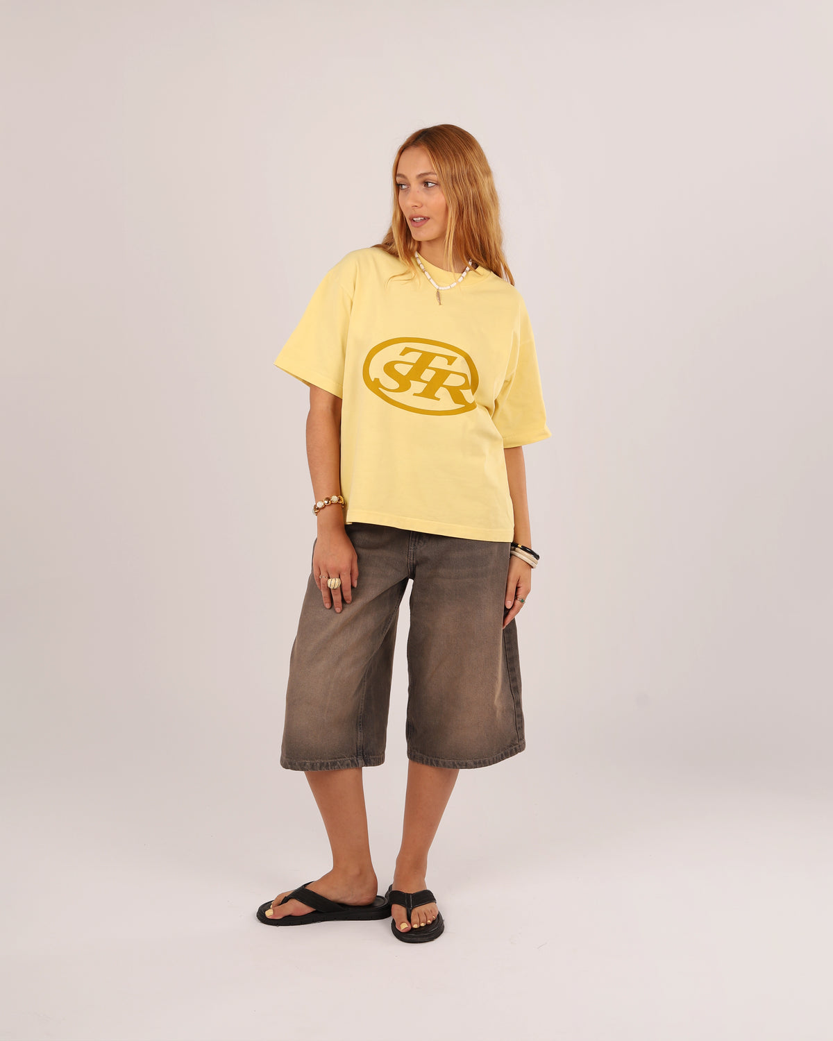 Tee Str STR Yellow Tee – Satenier