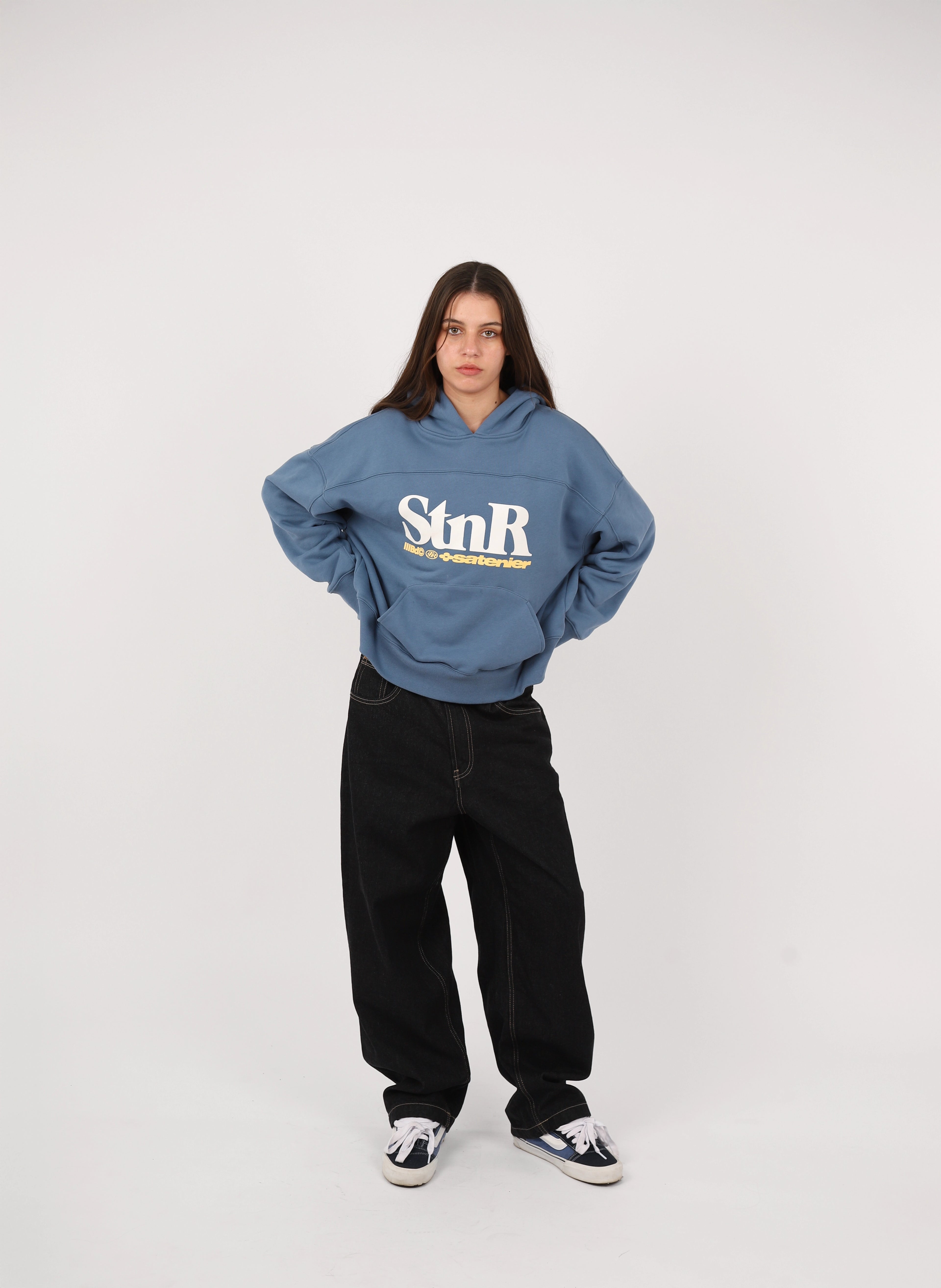 StnR Blue Hoodie