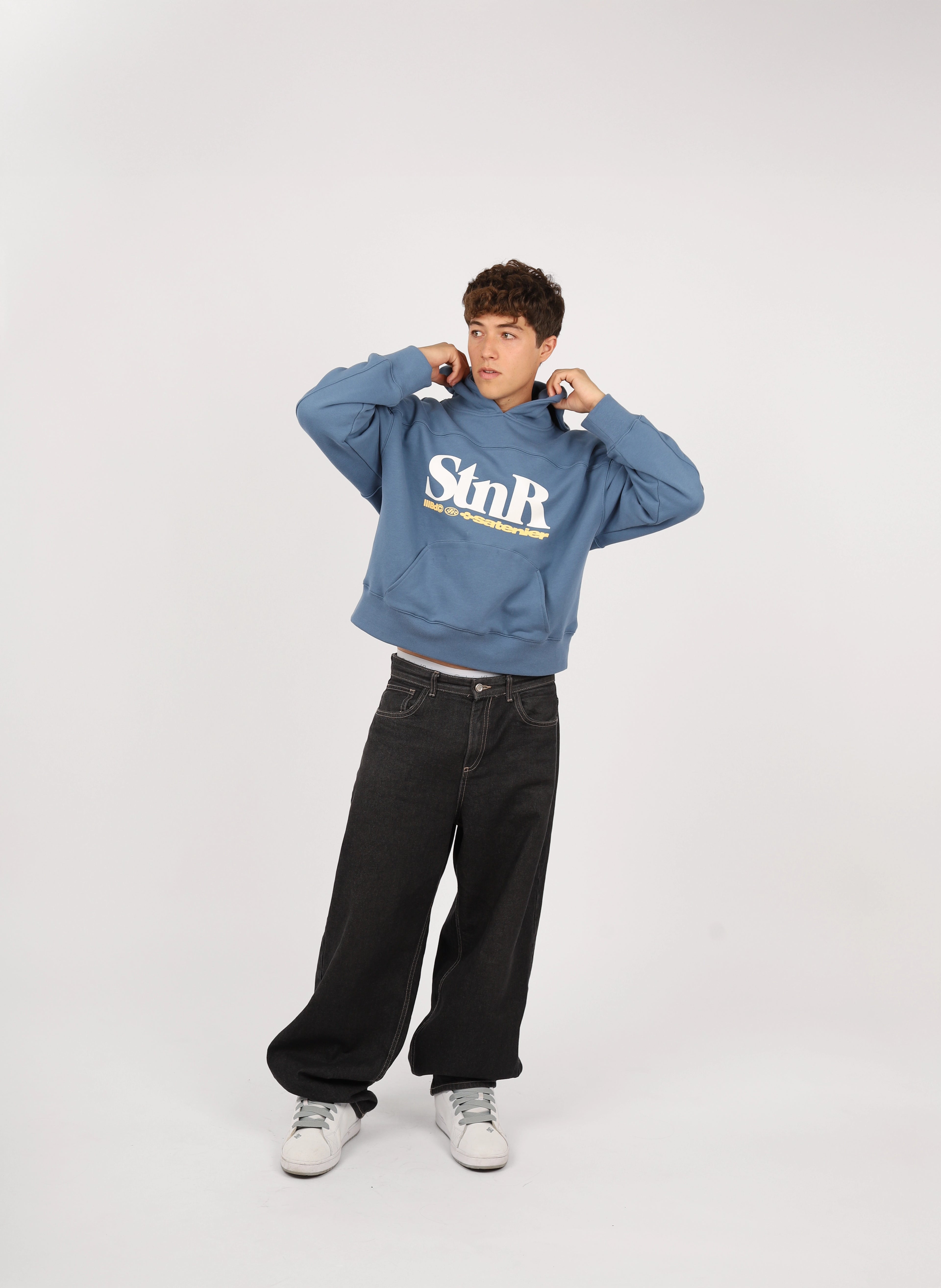 StnR Blue Hoodie
