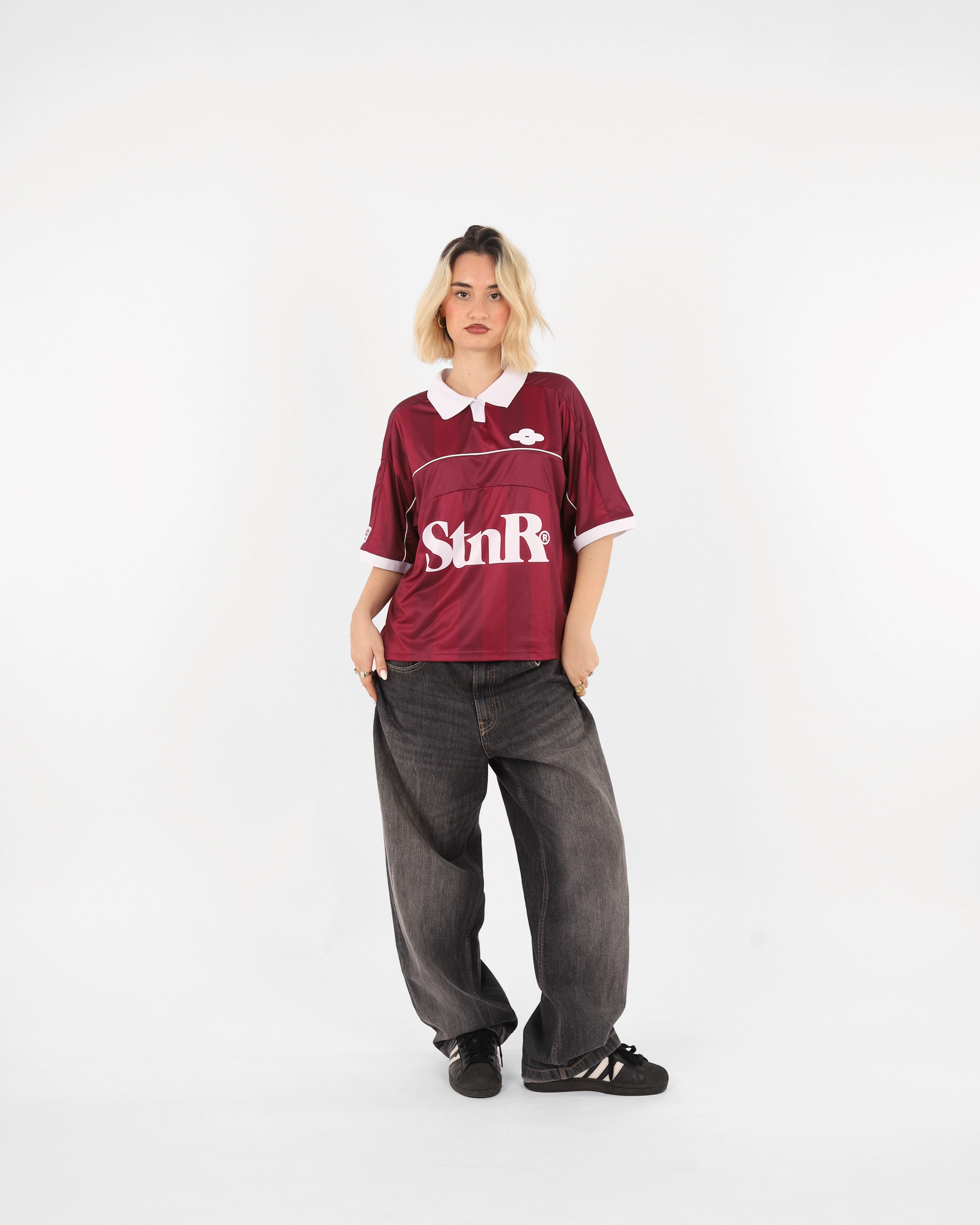 StnR Wine Soccer Polo