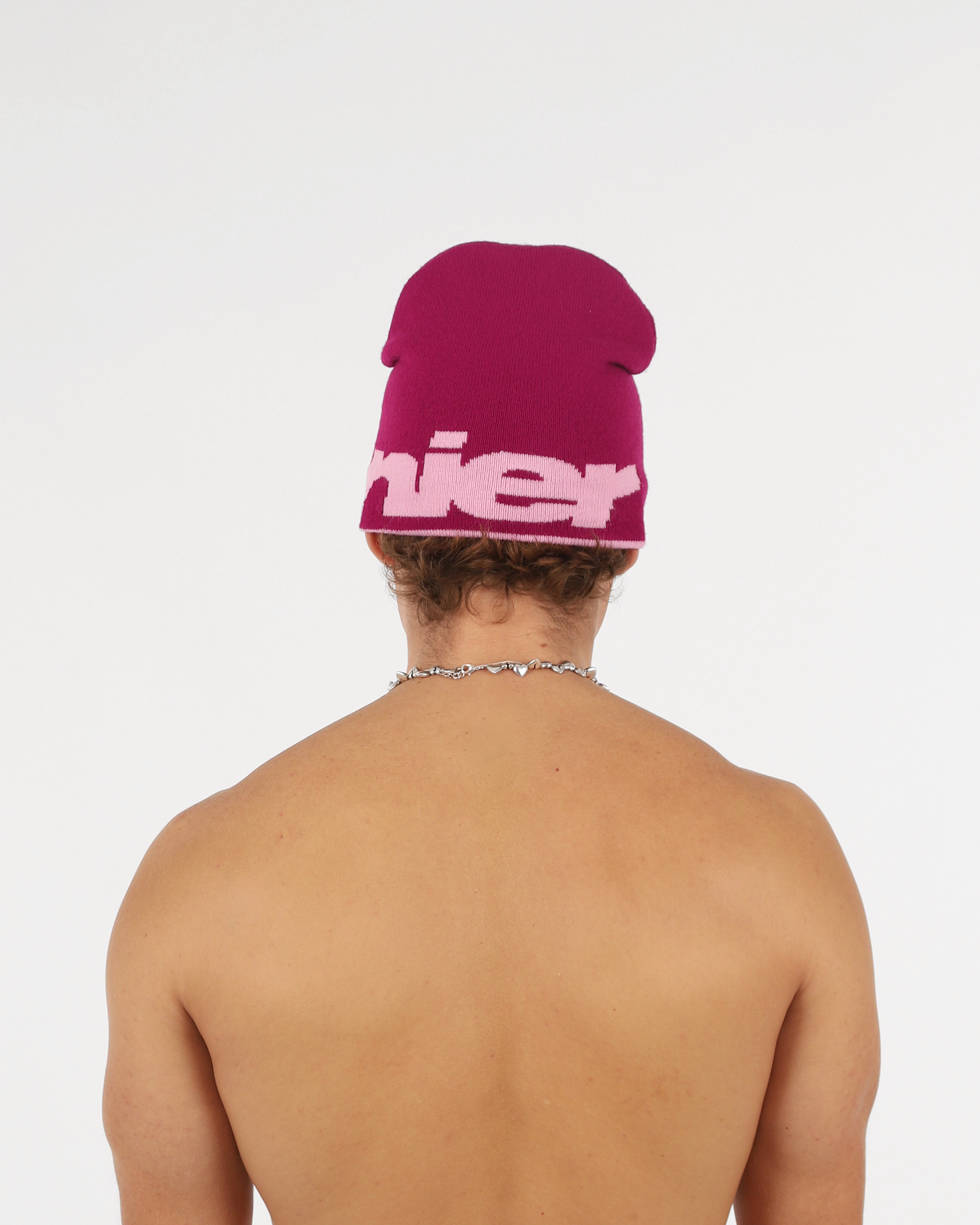 Satenier Pink Beanie