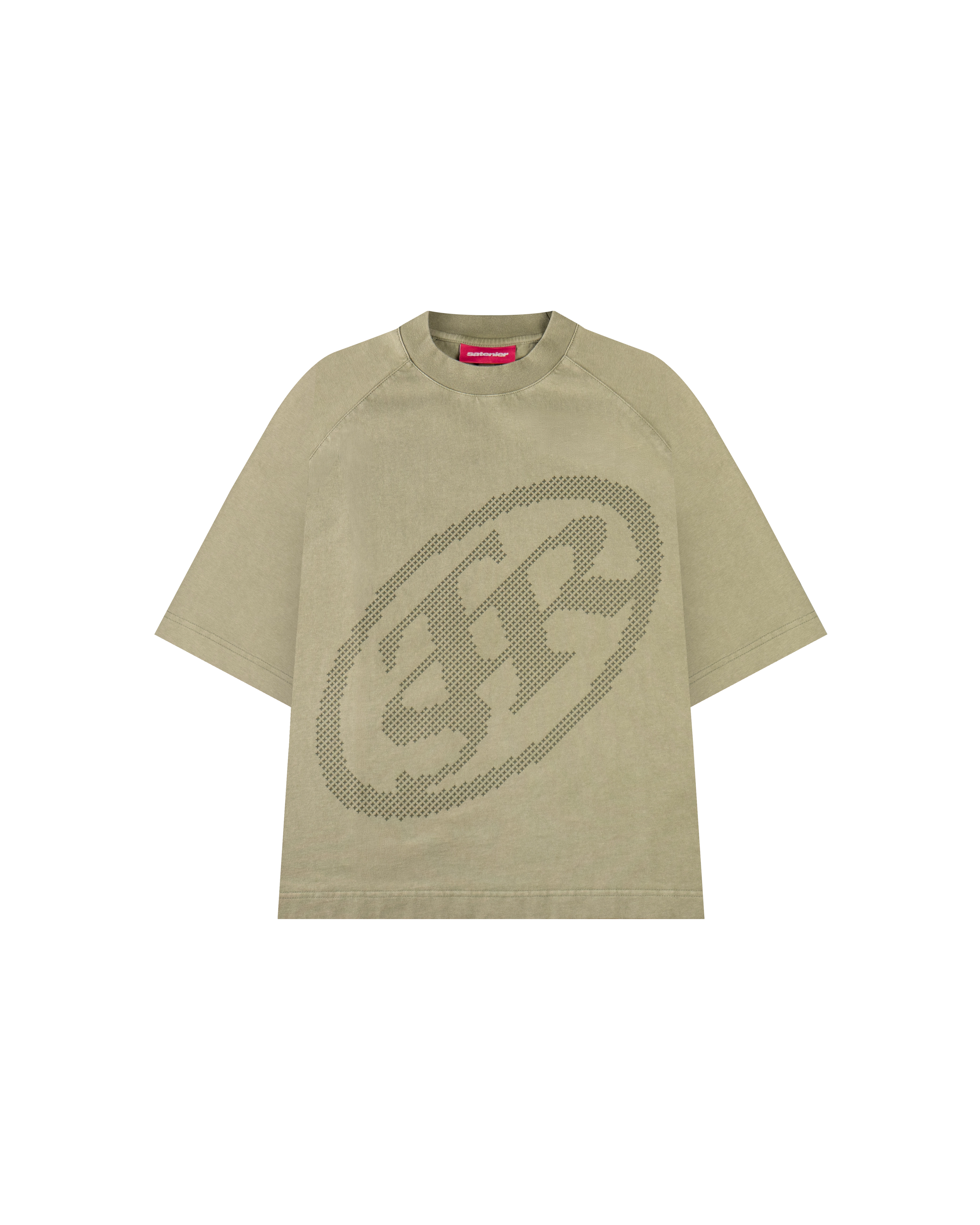 STR Ascii Green Tee