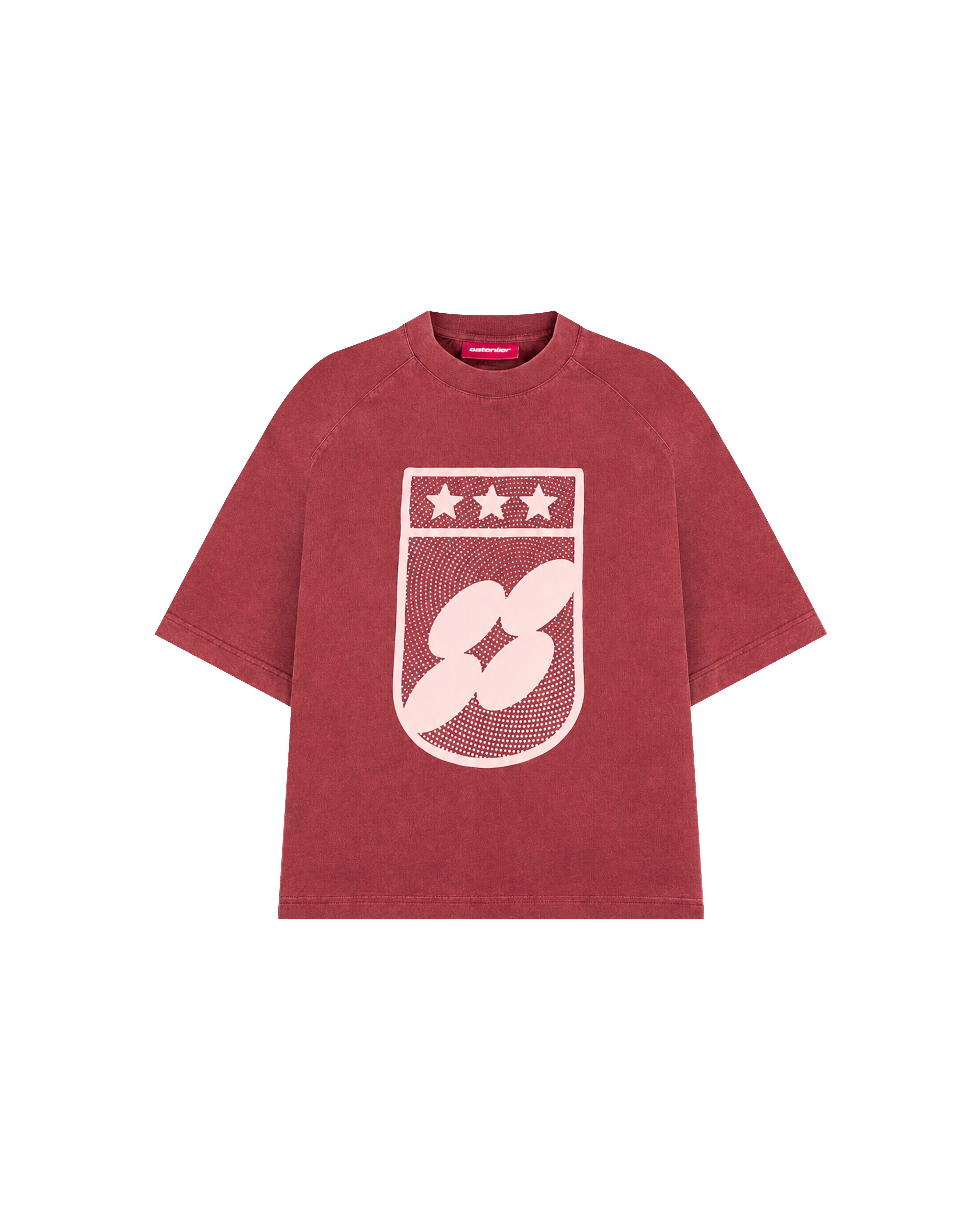 Badge Red Tee