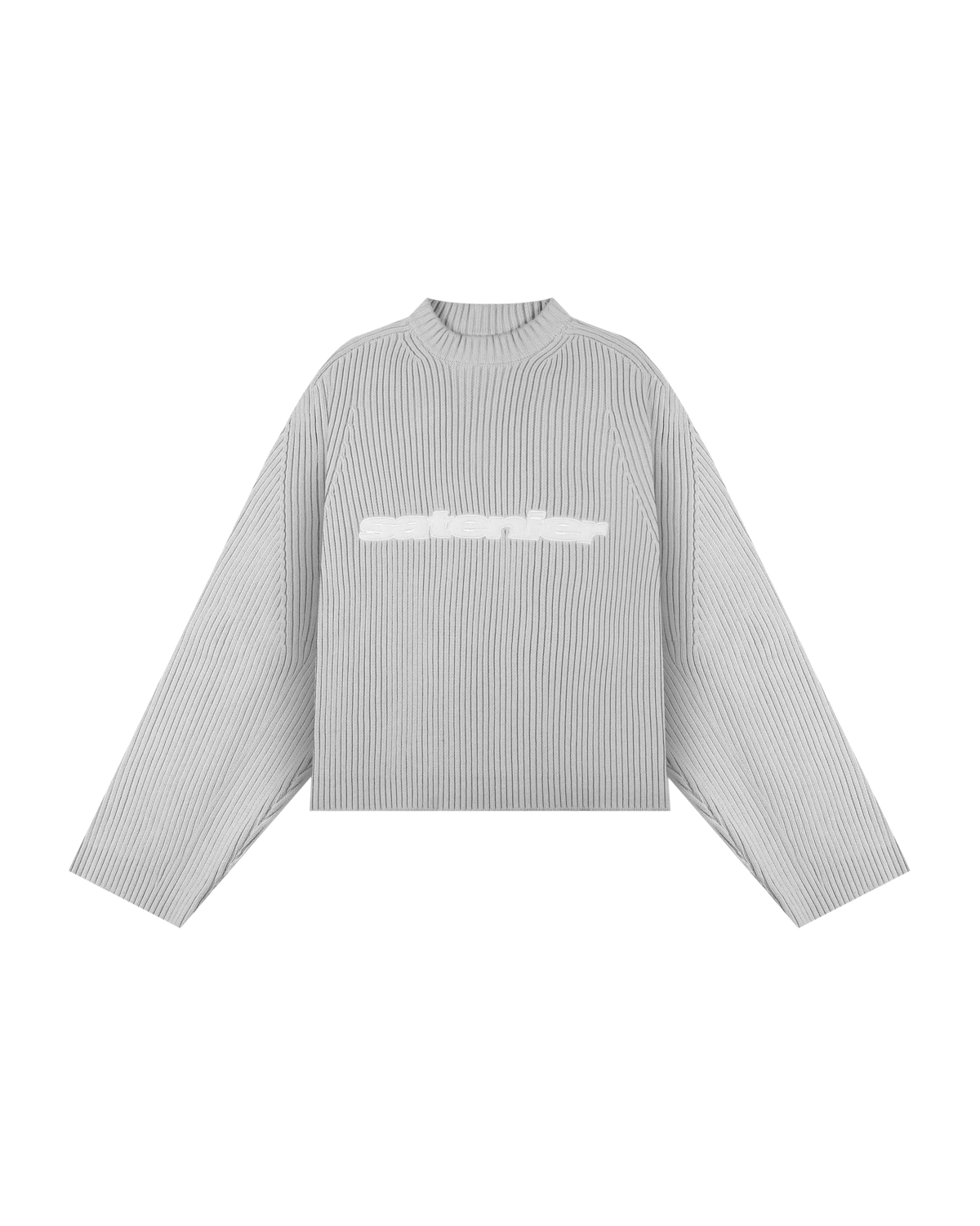 Striped Grey Knit