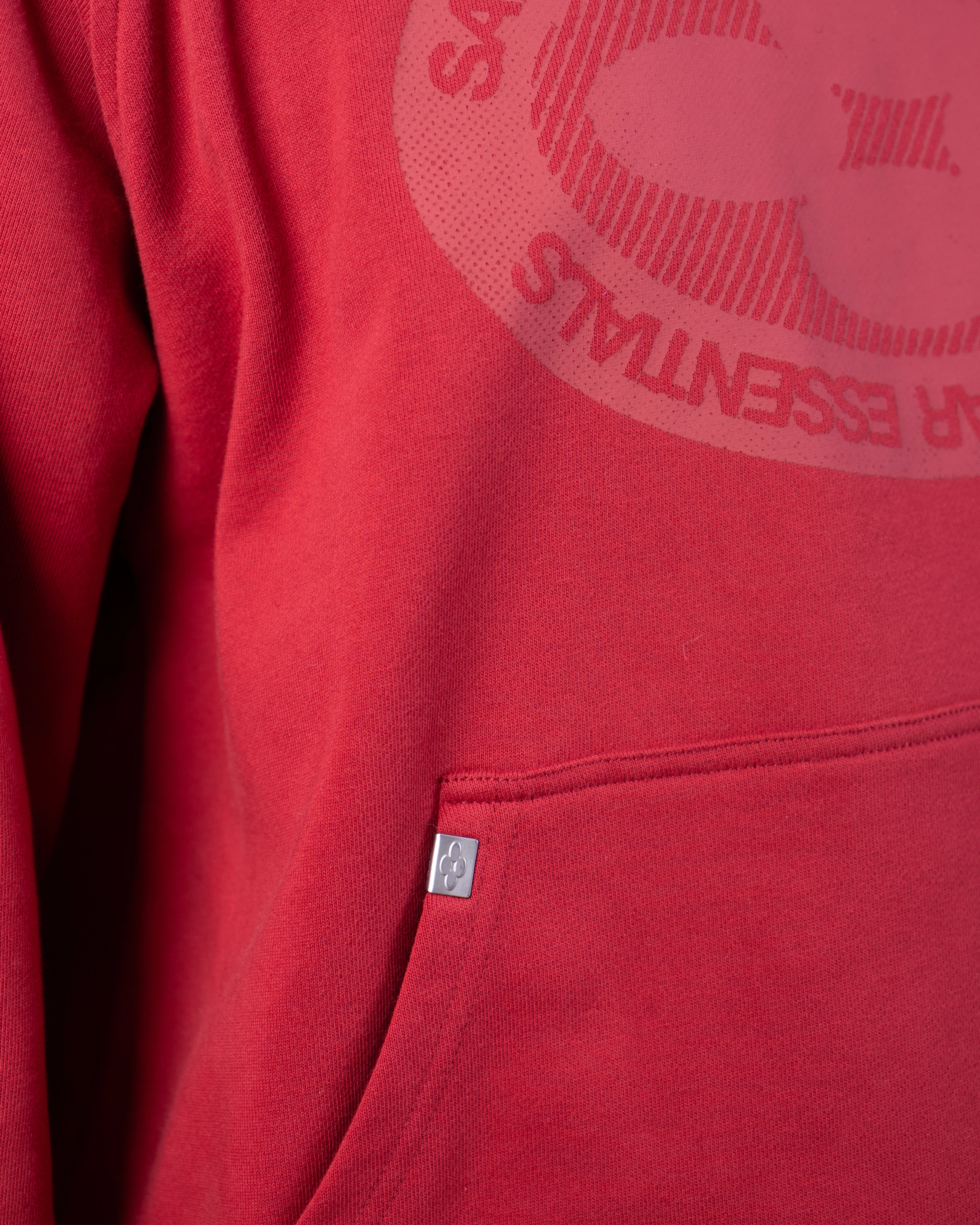 Emblem Bordeaux Hoodie