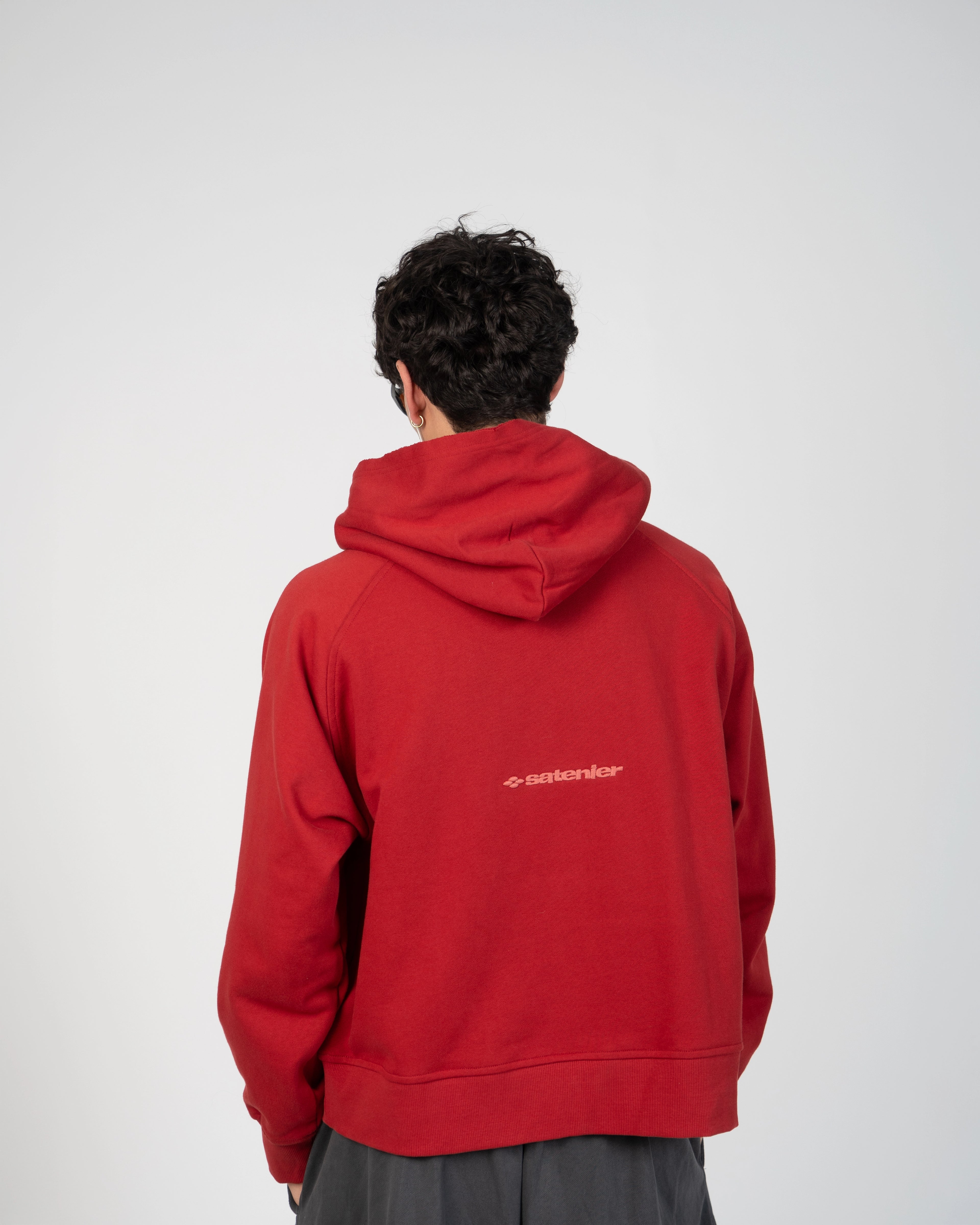 Emblem Bordeaux Hoodie