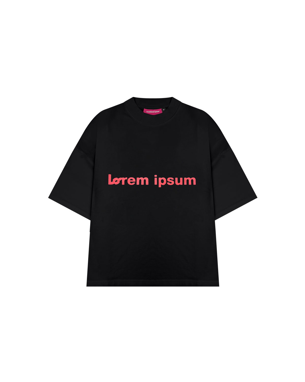 Lorem Black Tee