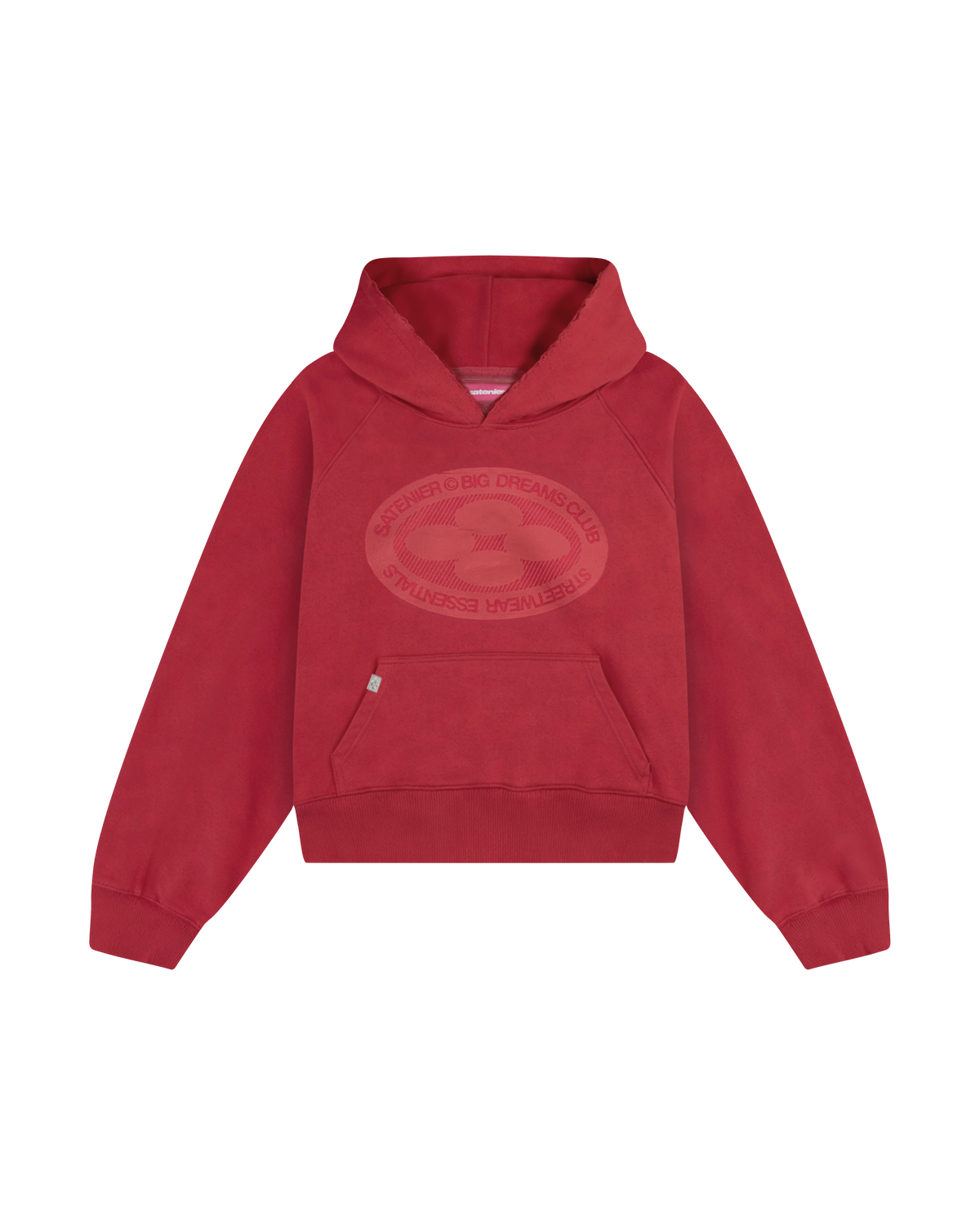 Emblem Burdeos Hoodie