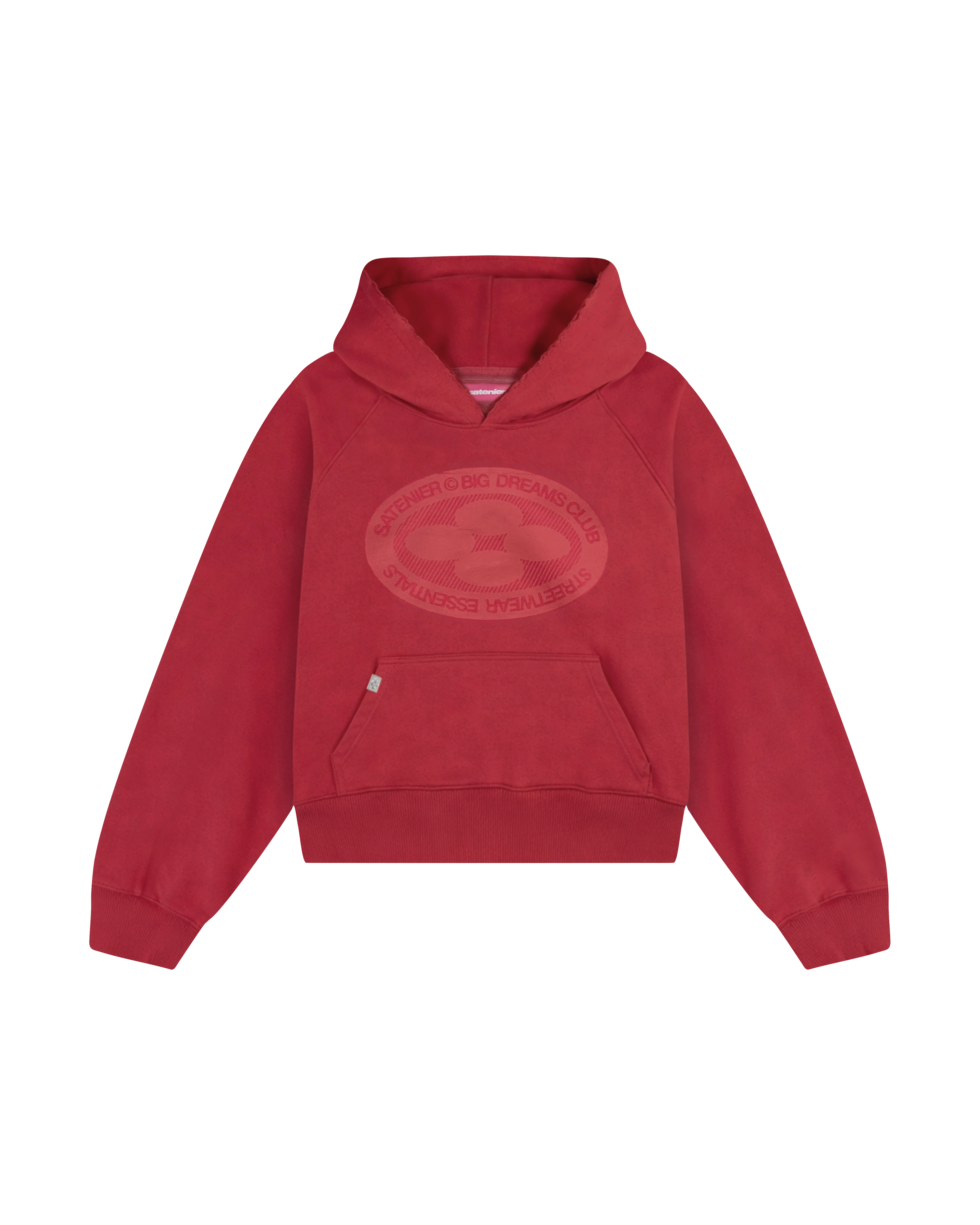 Emblem Burdeos Hoodie