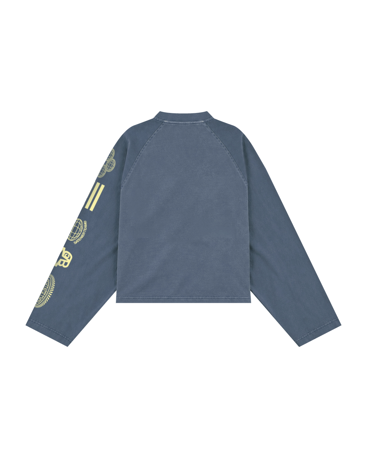 Half Blue Longsleeve
