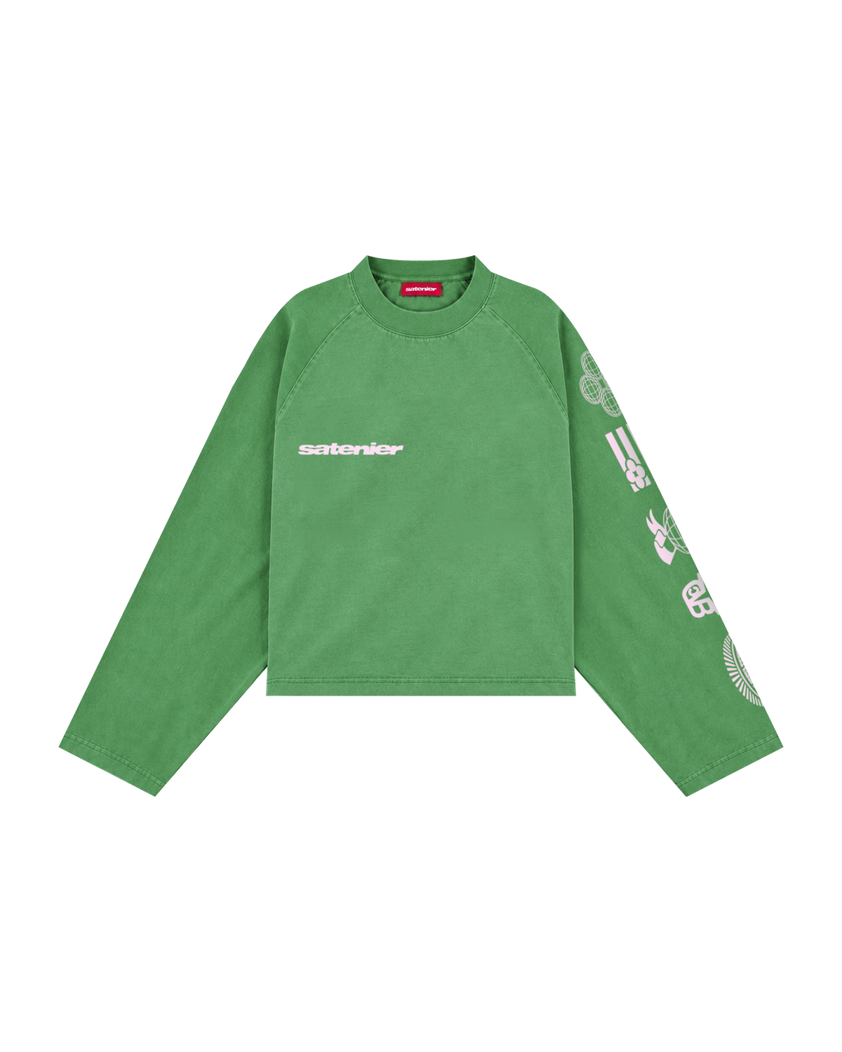 Half Green Longsleeve