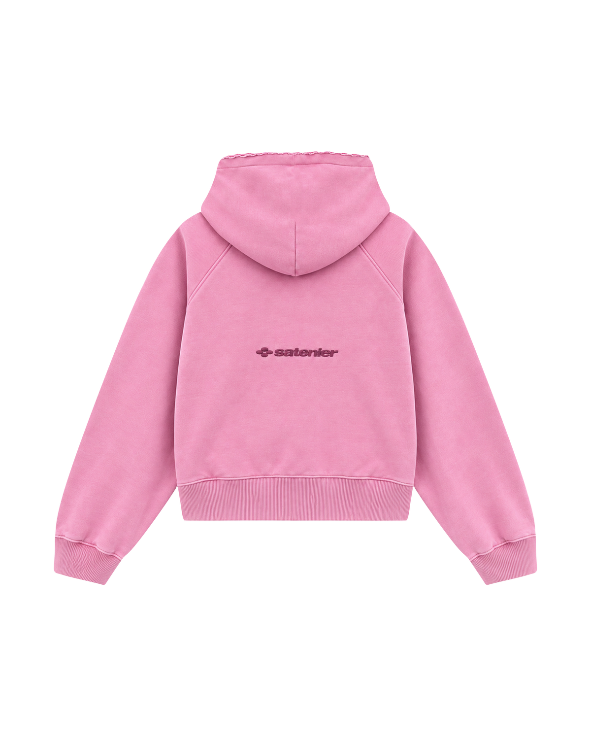 Team Pink Zip Hoodie