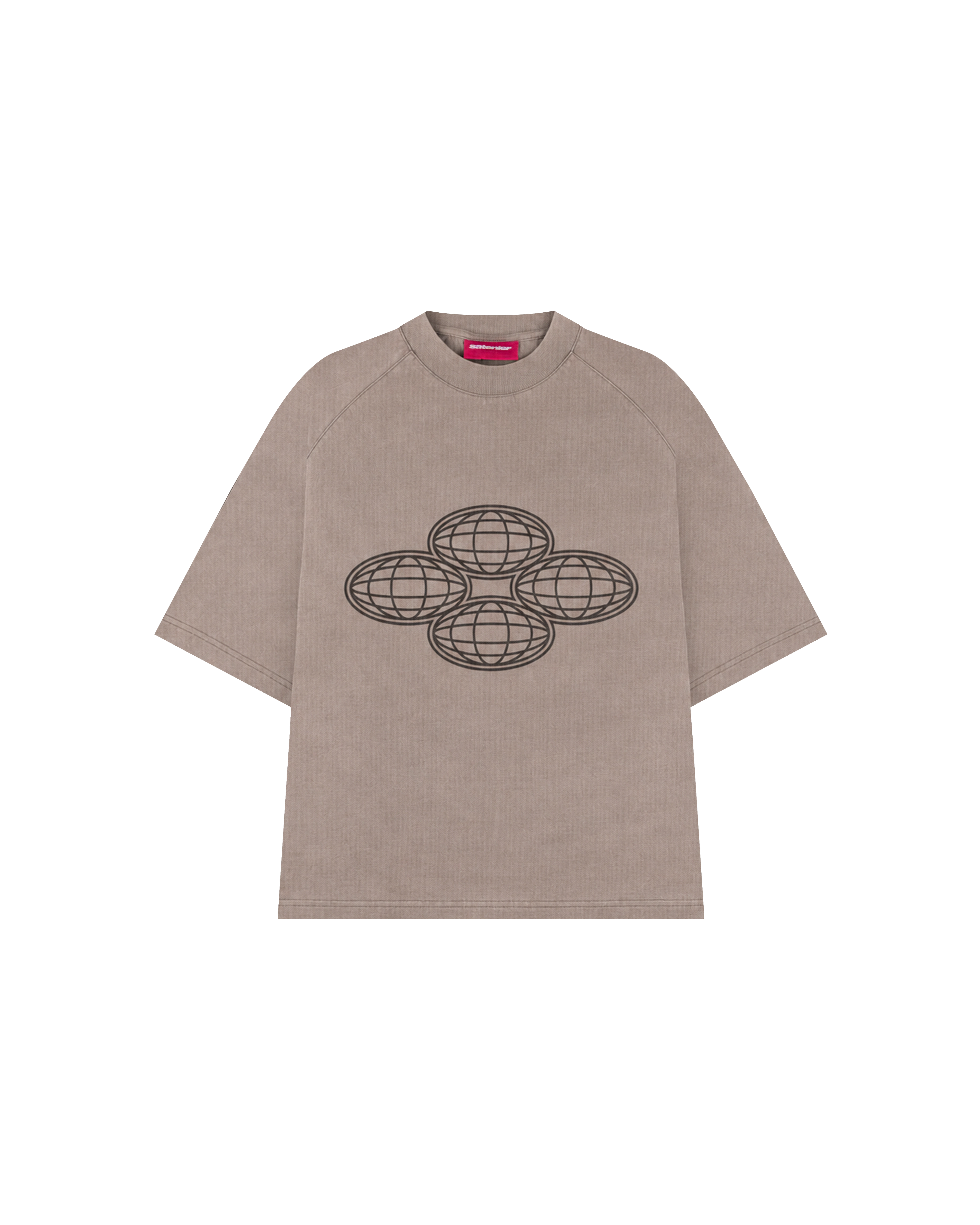 Globe Brown Tee