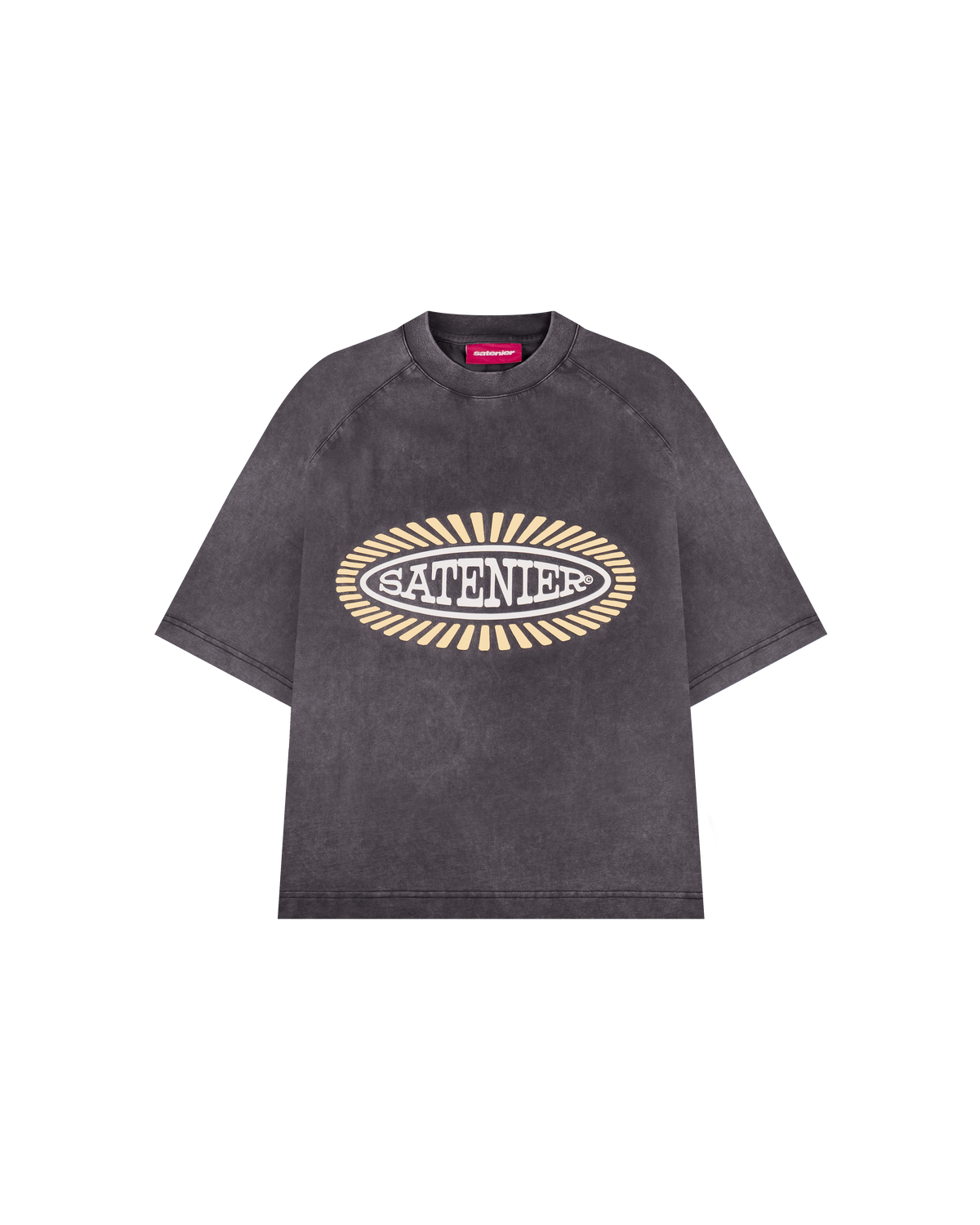 Wavy Black Tee