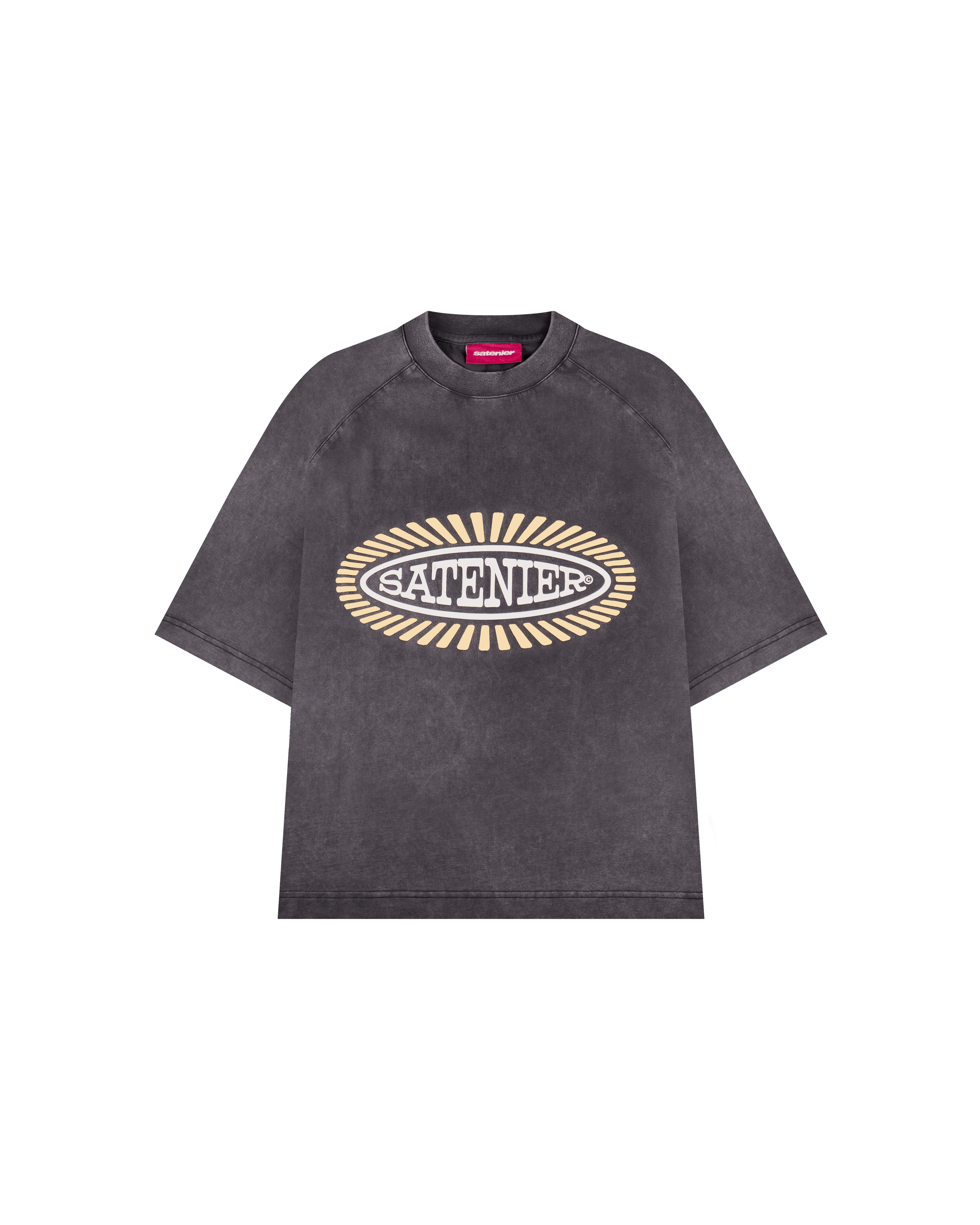 Wavy Black Tee