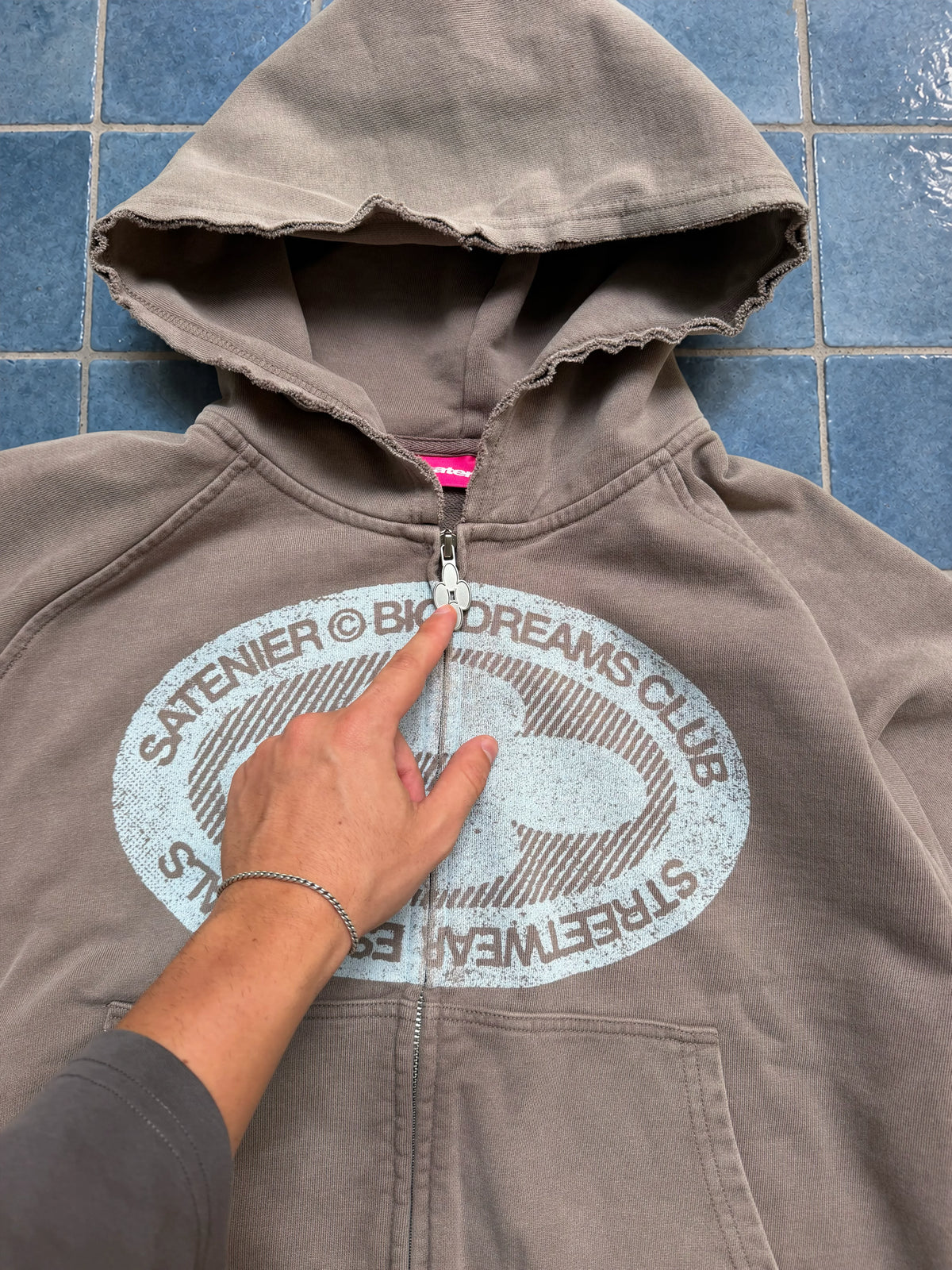 Emblem Moka Zip Hoodie