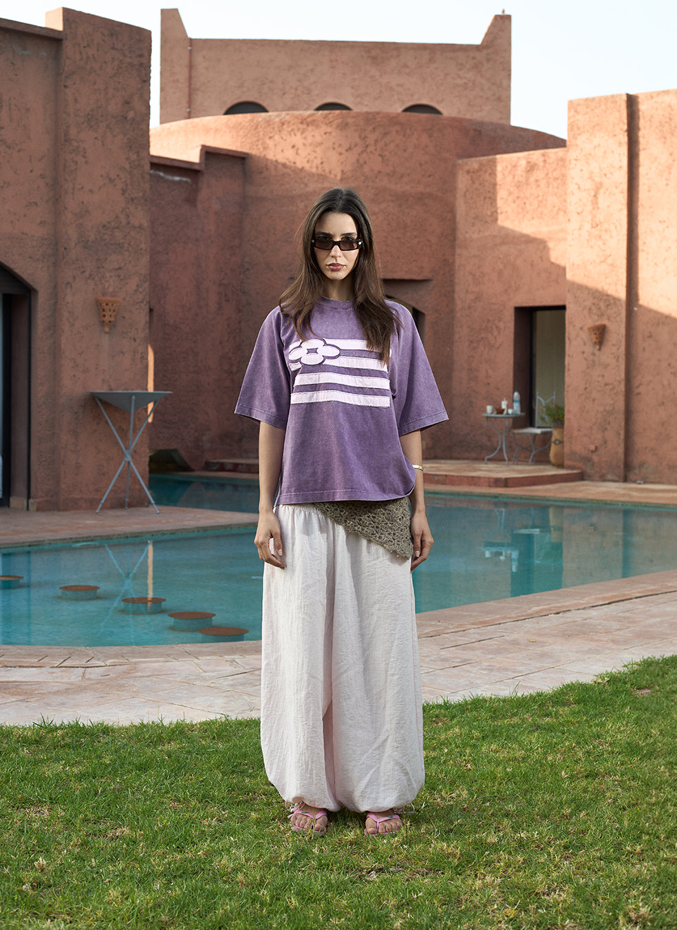 Flag Purple Tee