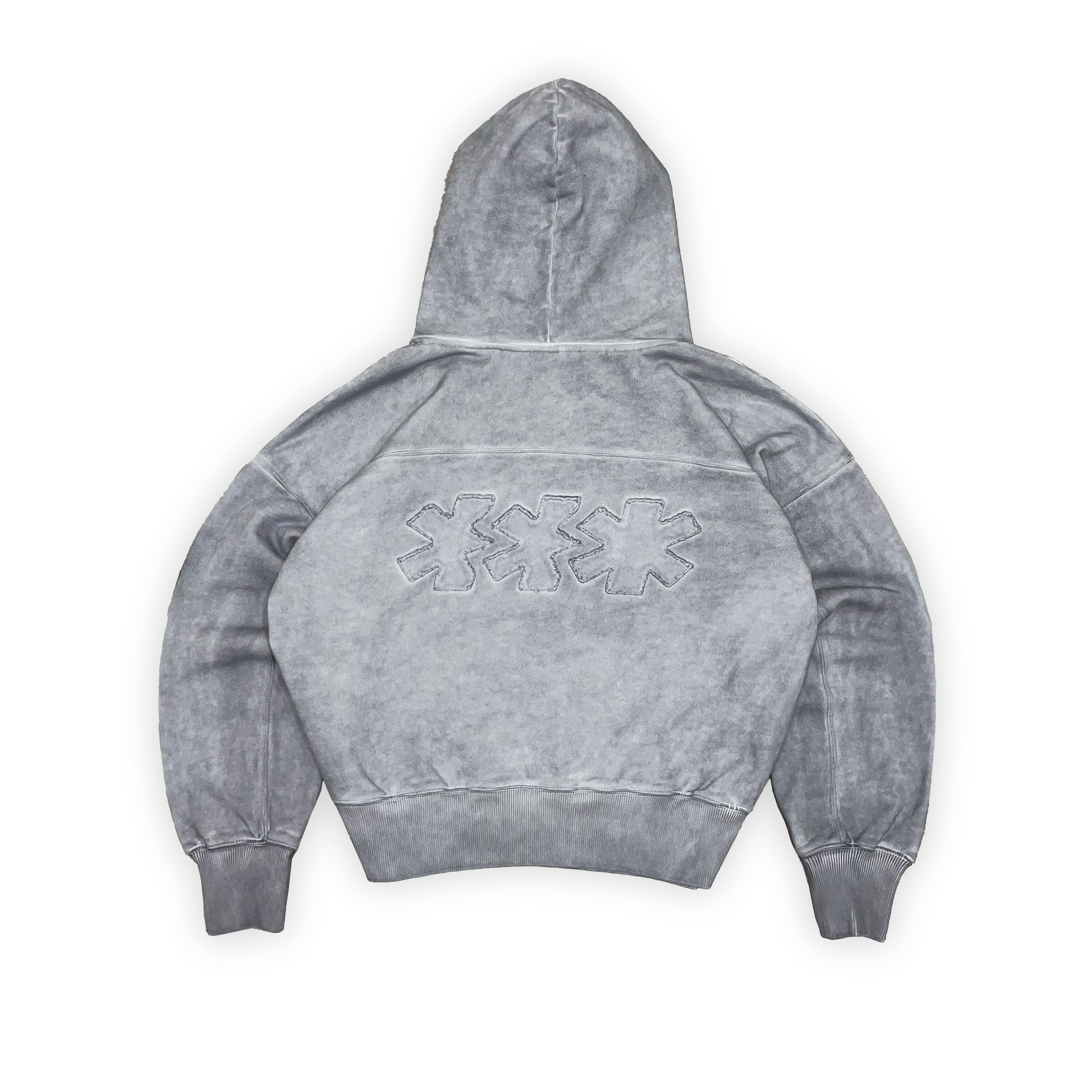 Dark-Grey Asterisks Hoodie