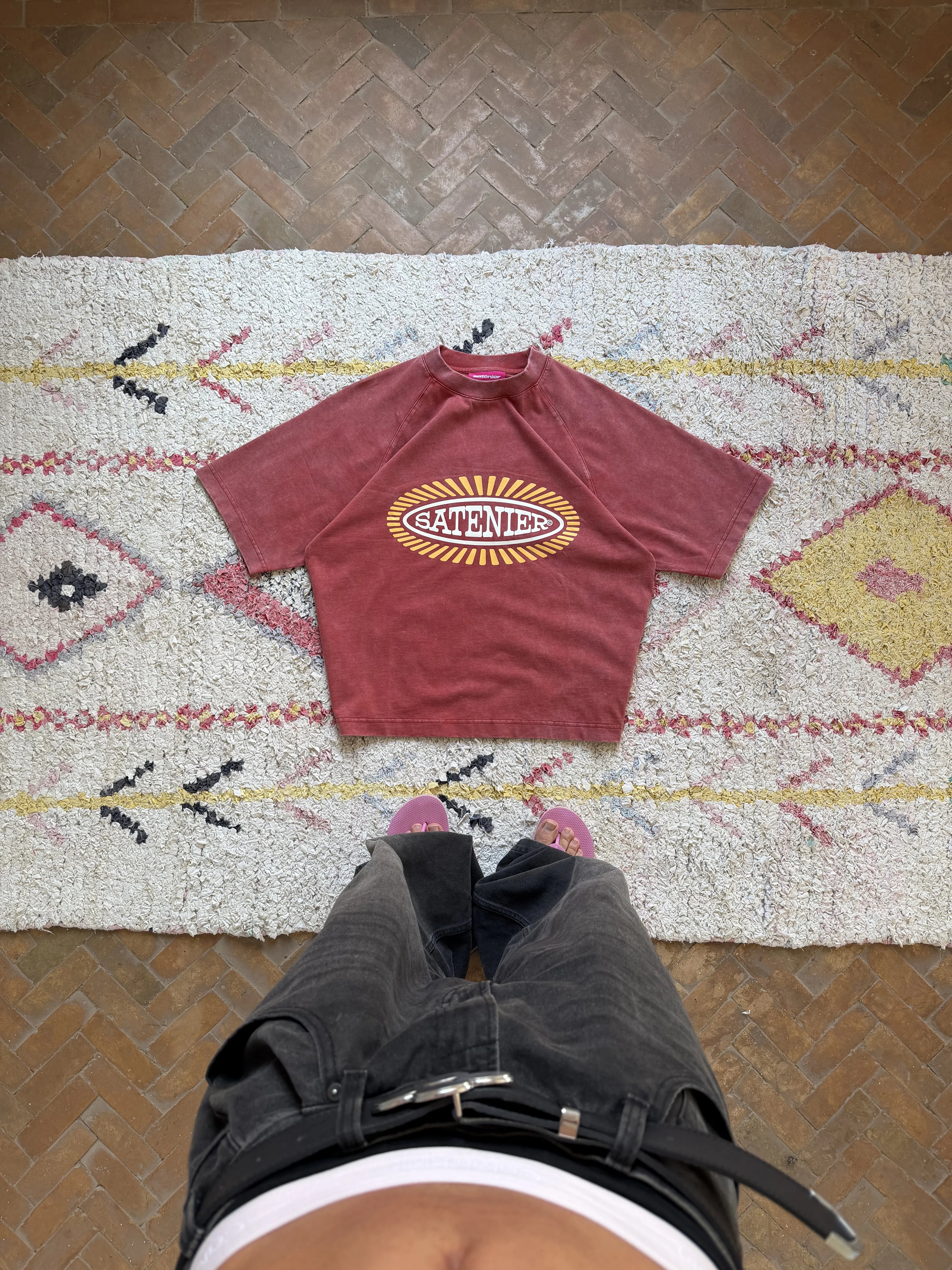 Wavy Terracota Tee