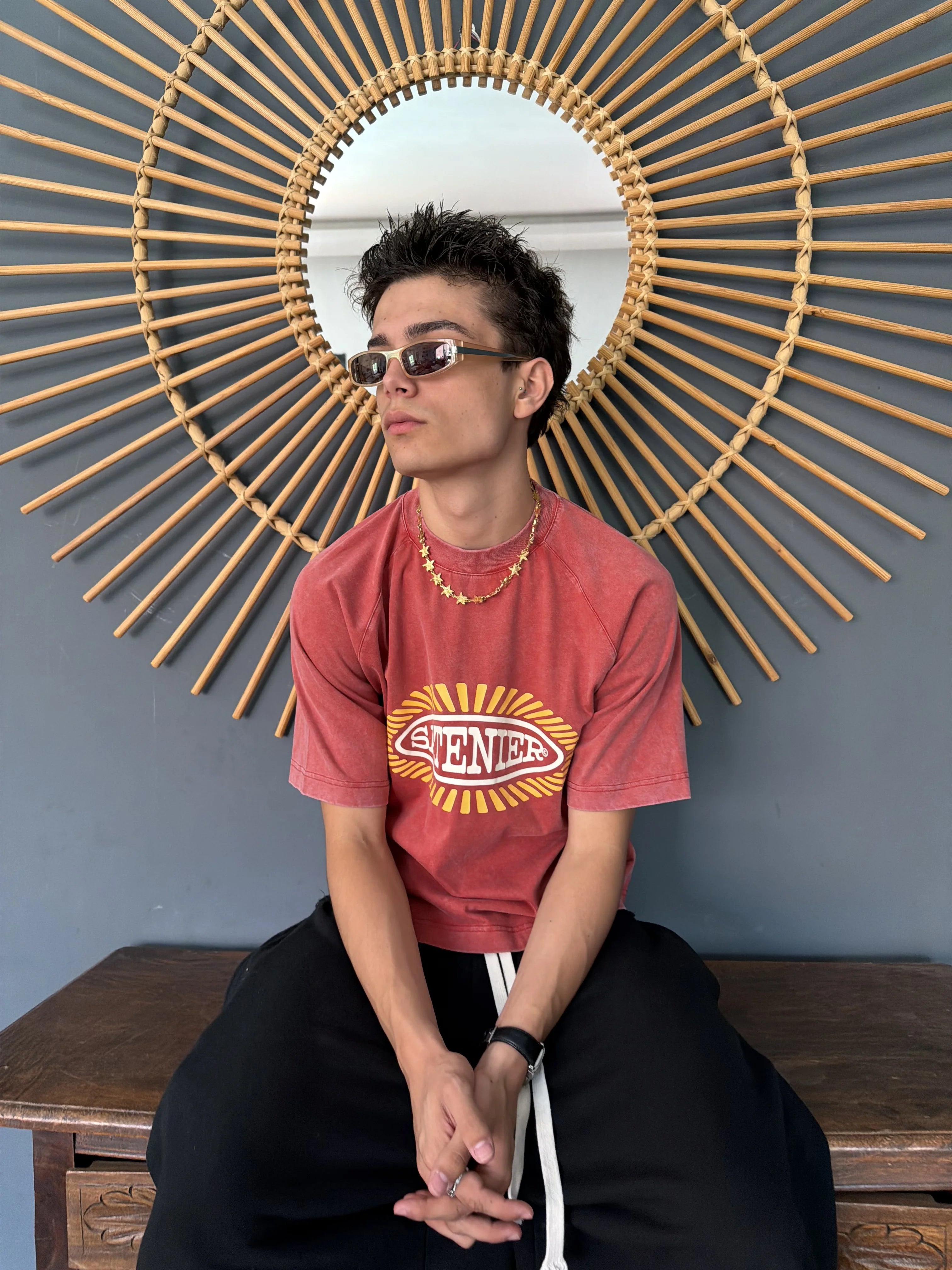 Wavy Terracota Tee