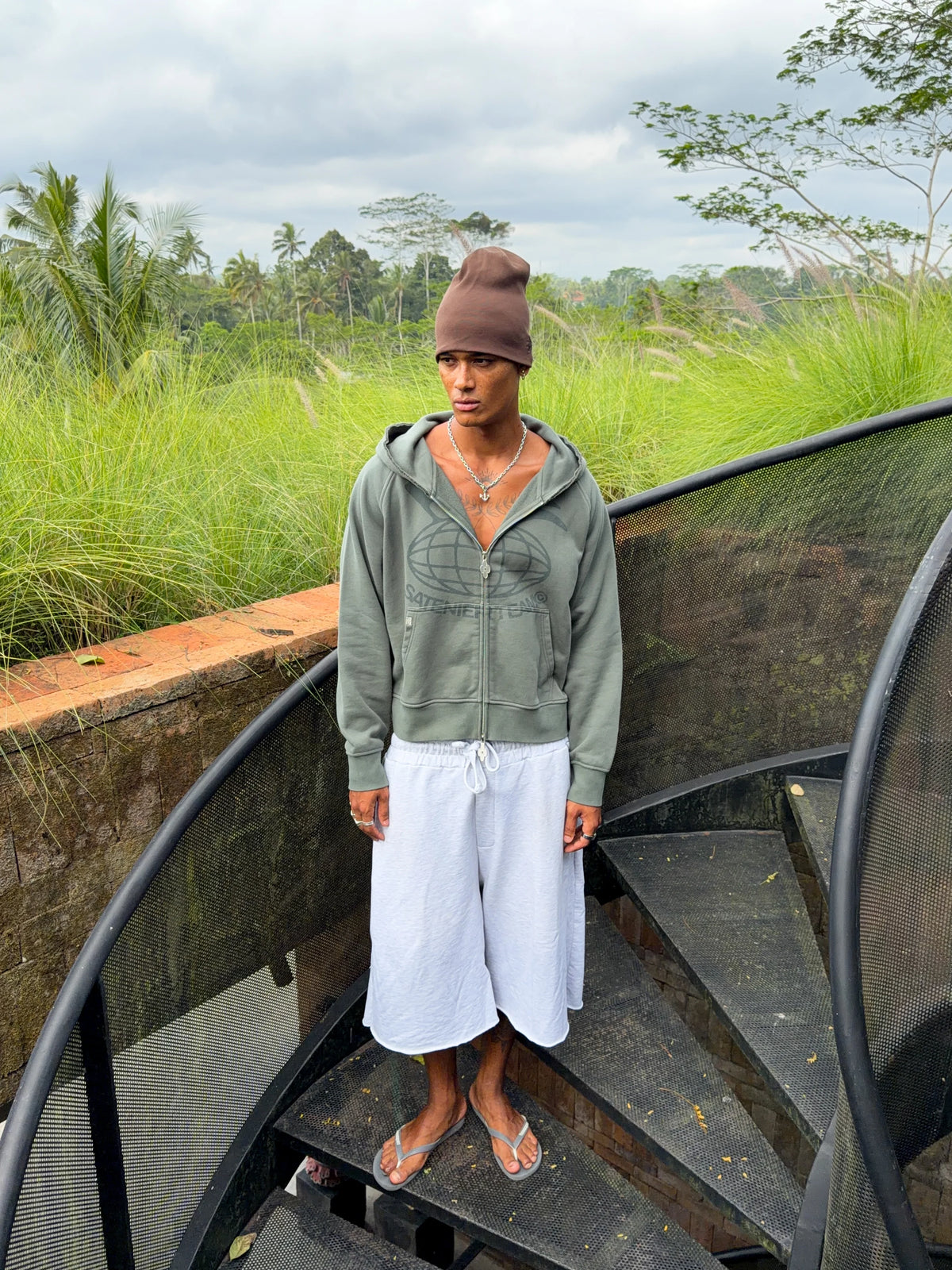 Team Green Zip Hoodie