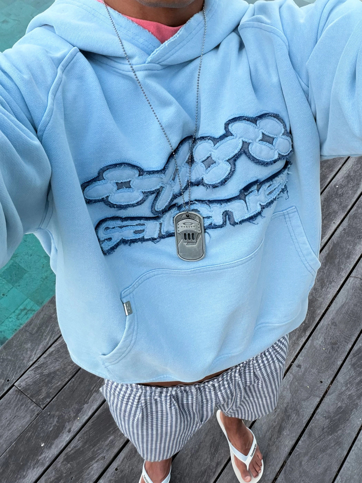 Daisy Blue Hoodie