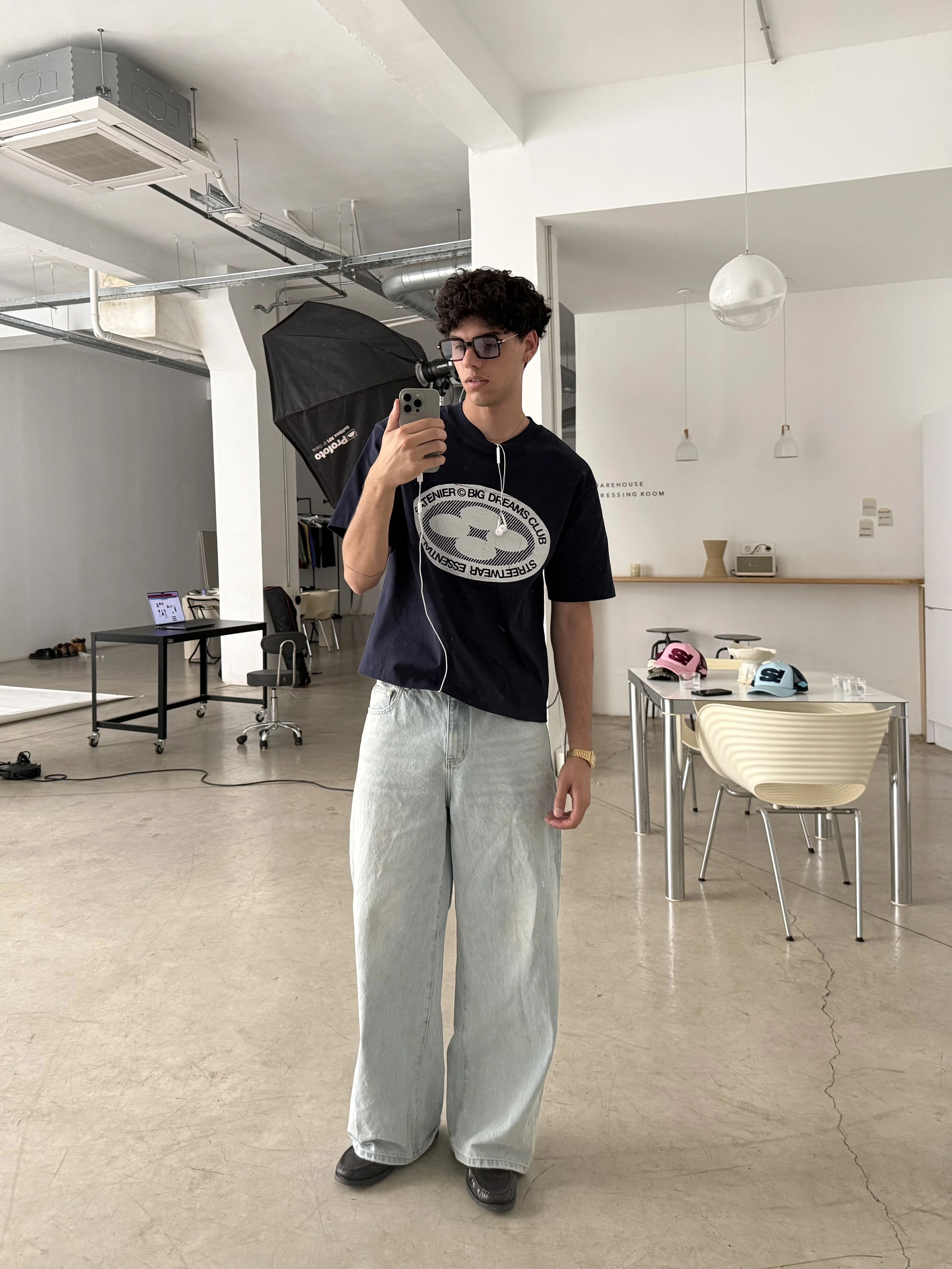 Emblem Navy Tee