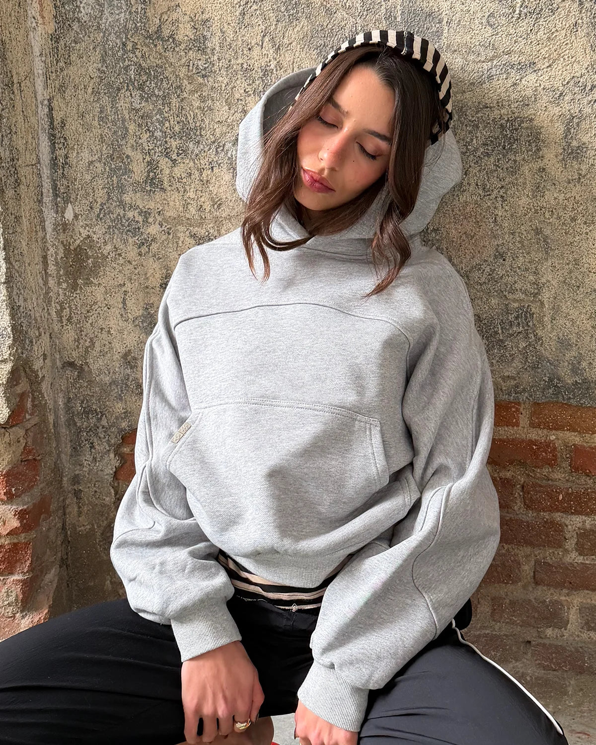MHSTR APPLIQUE HOODIE