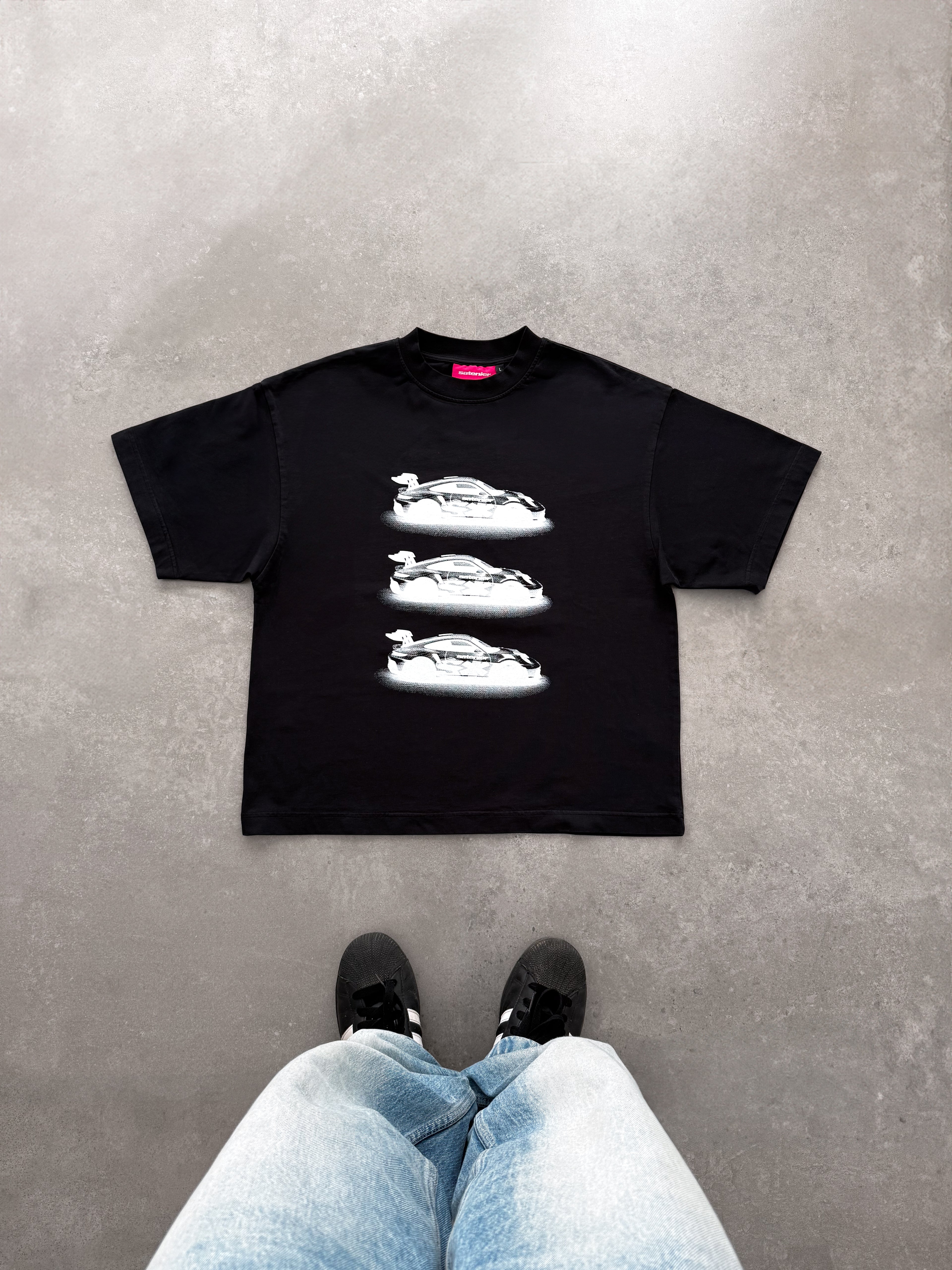 Big Race Black Tee