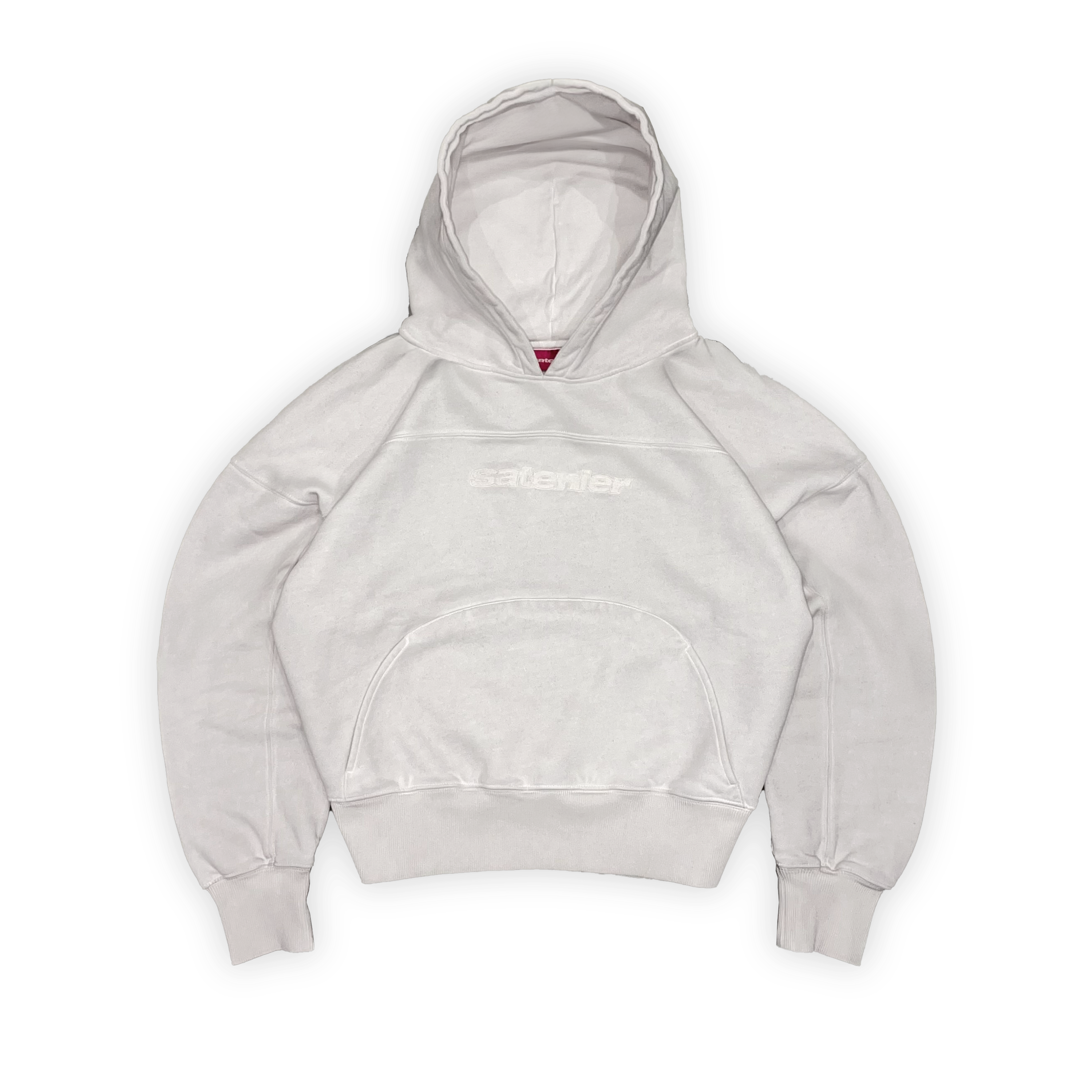 Light-Grey Asterisks Hoodie