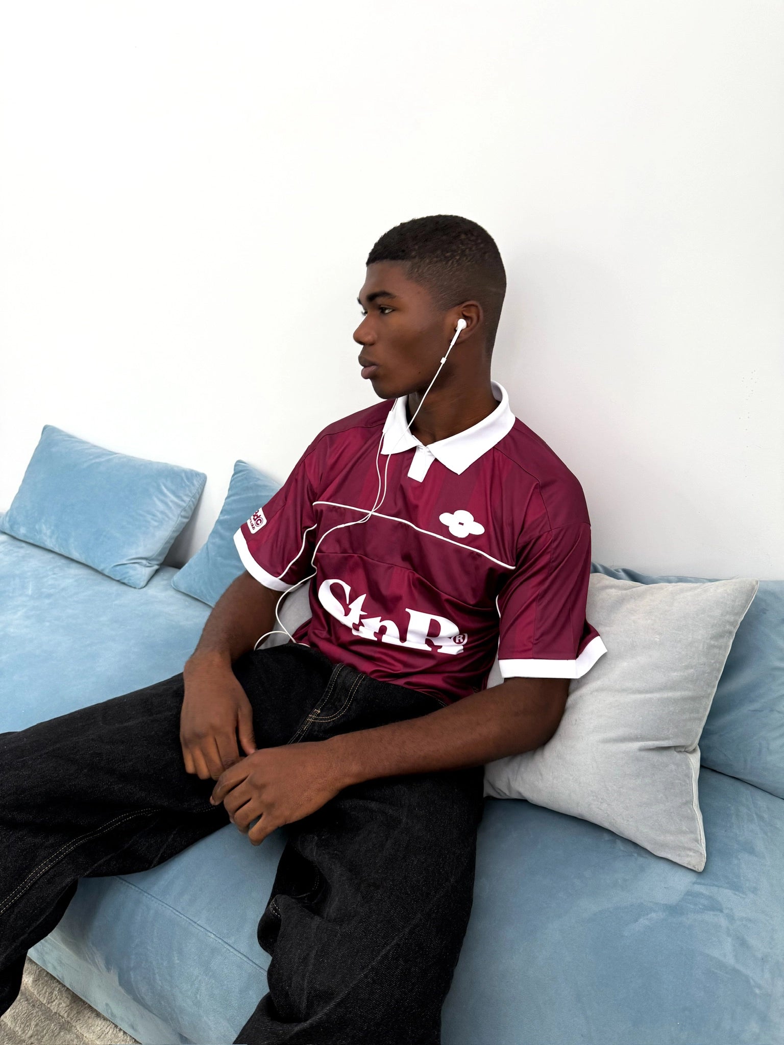 StnR Wine Soccer Polo