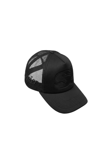 S! Trucker Black Cap