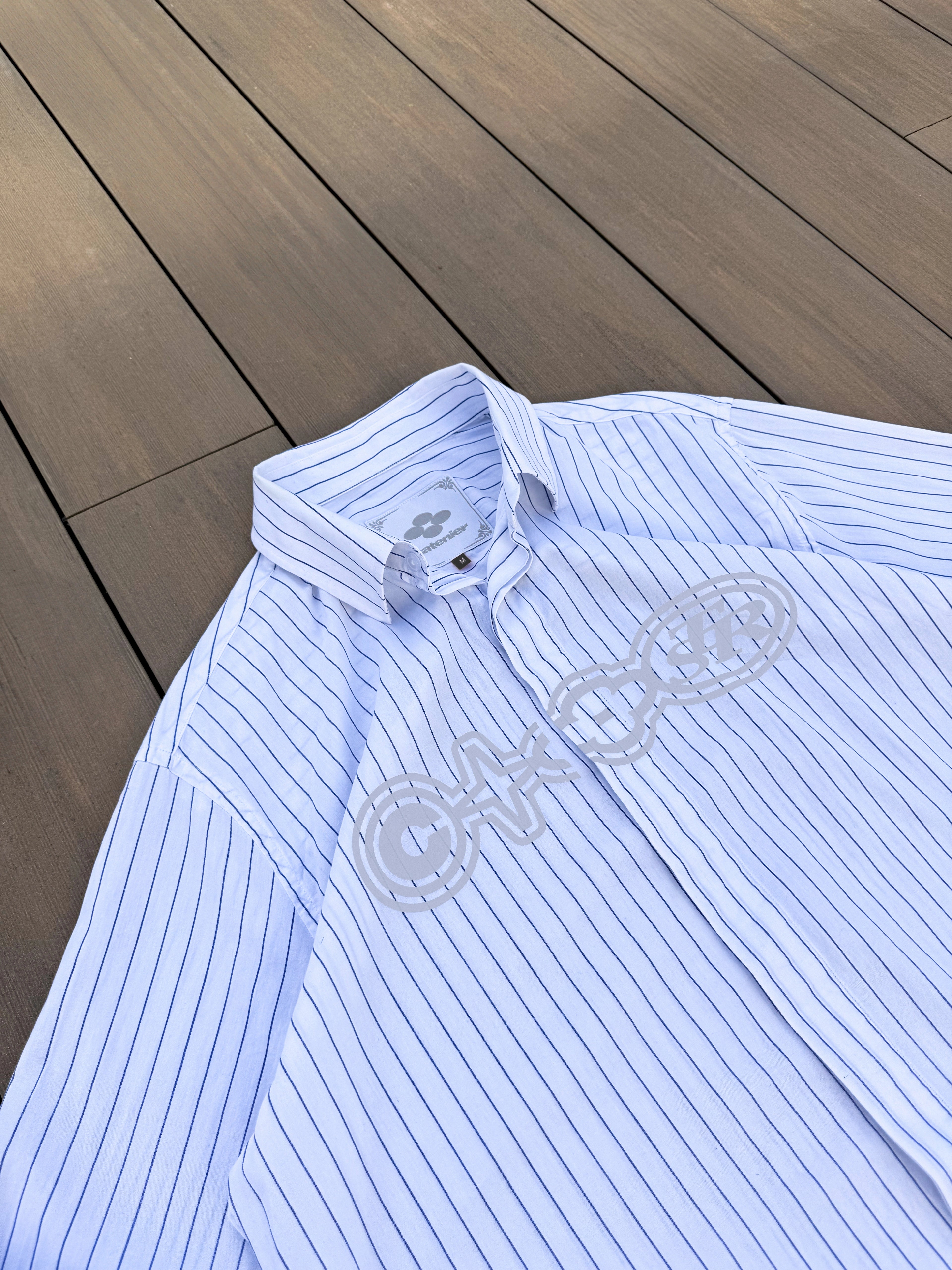 Icon White Striped Shirt