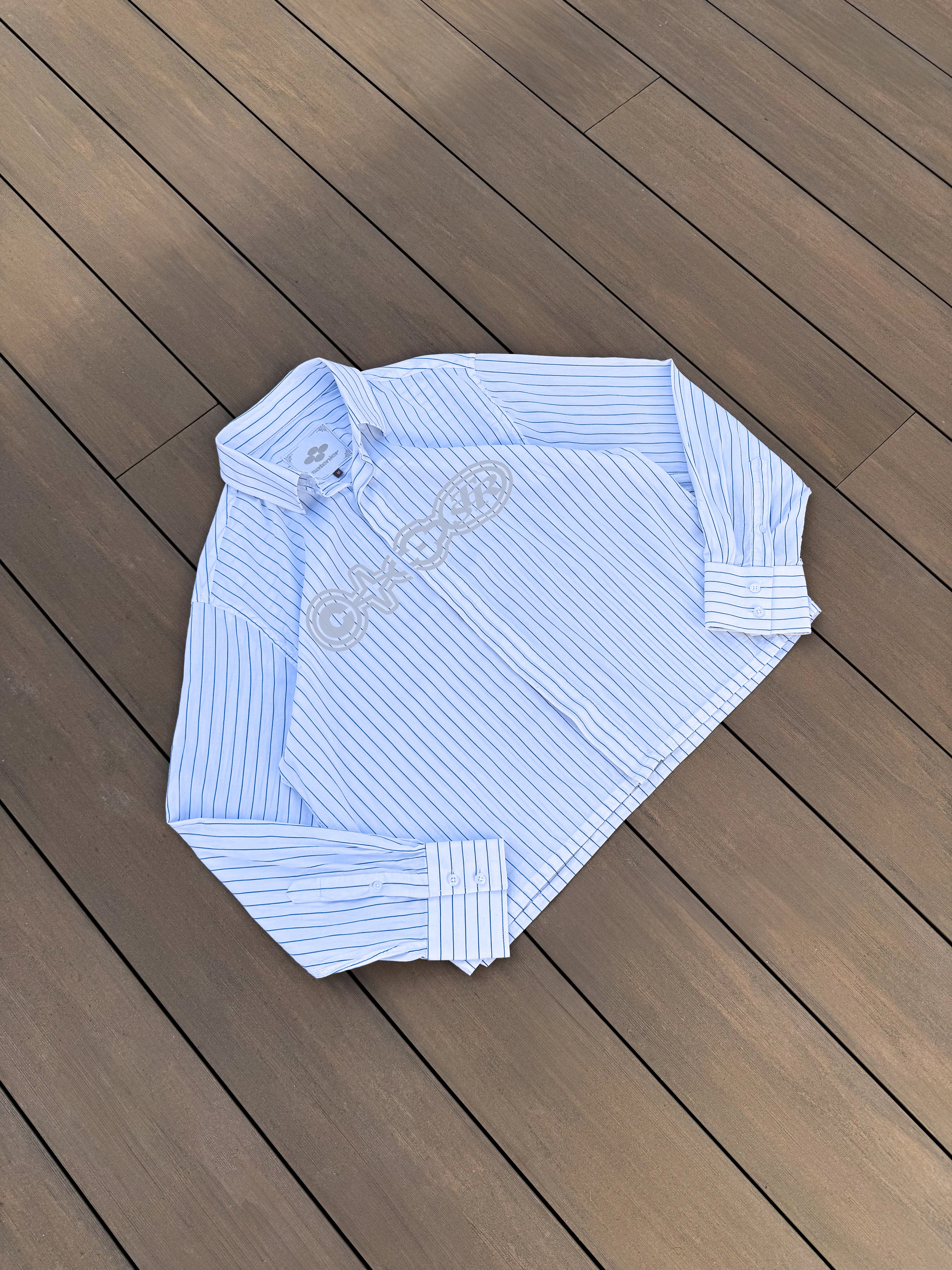 Icon White Striped Shirt