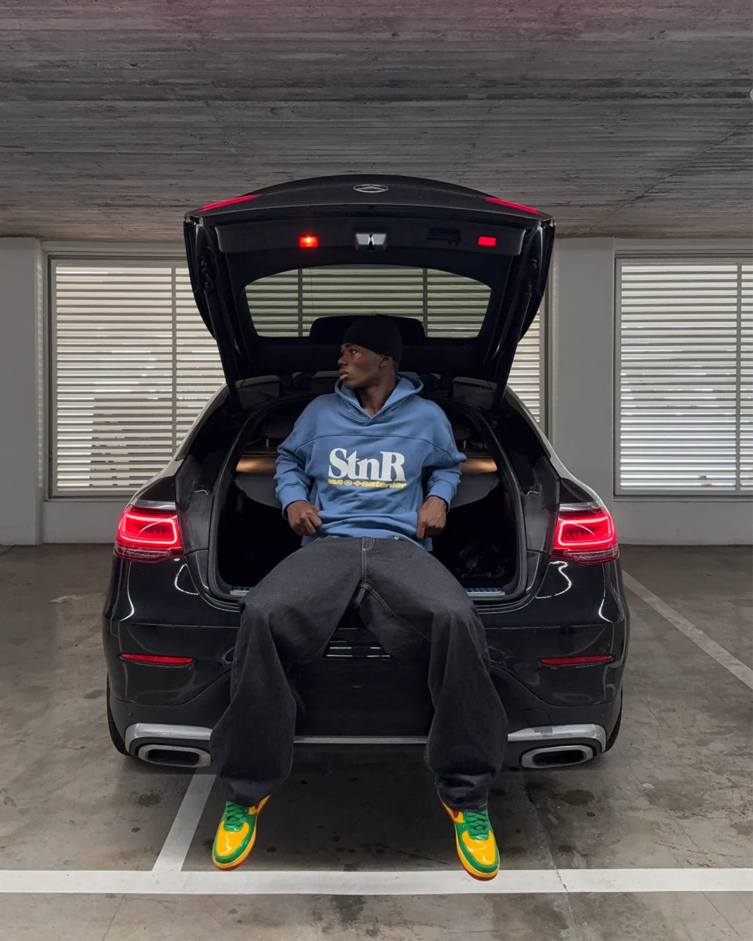 StnR Blue Hoodie